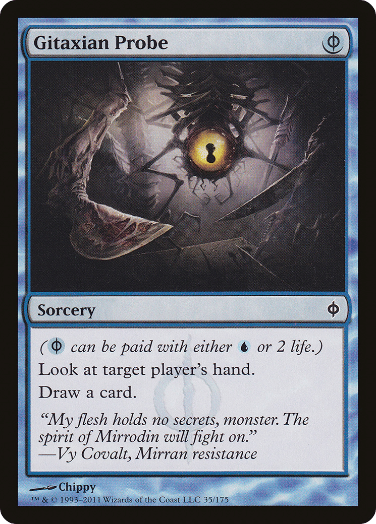 Gitaxian Probe — New Phyrexia — Magic: The Gathering
