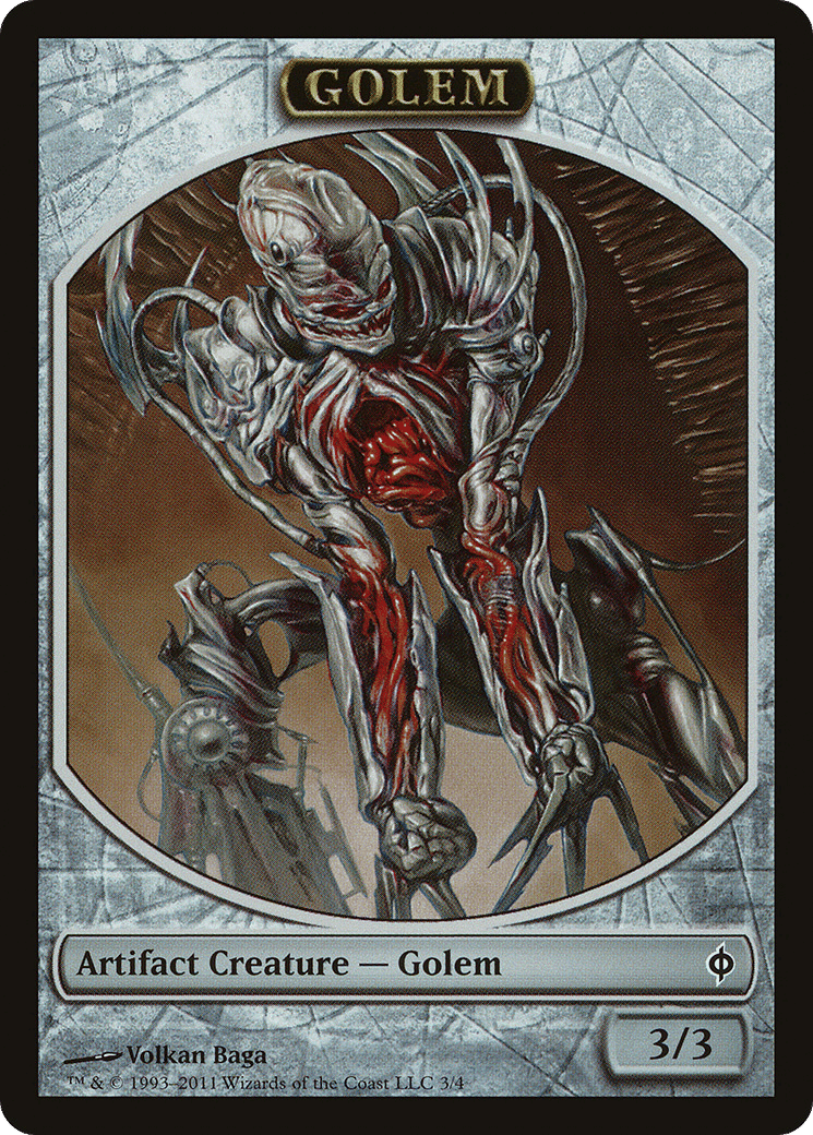 Golem — New Phyrexia — Magic: The Gathering