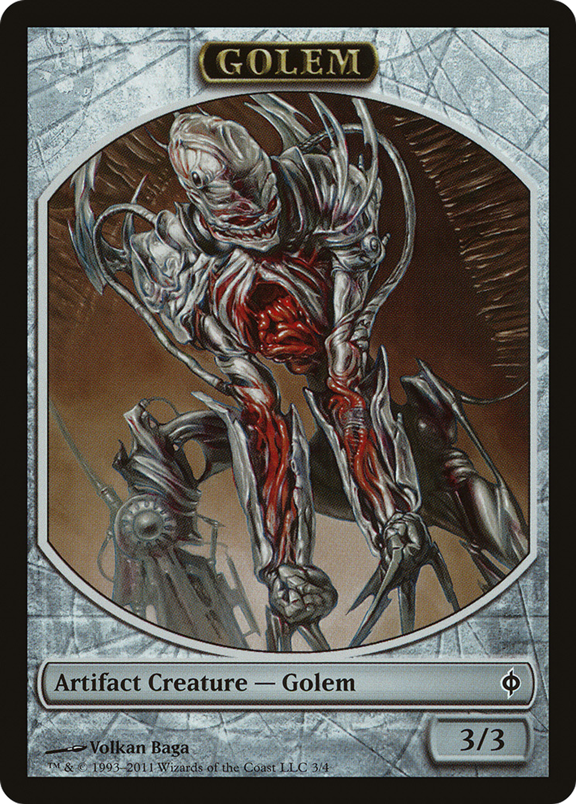 Golem — New Phyrexia — Magic: The Gathering