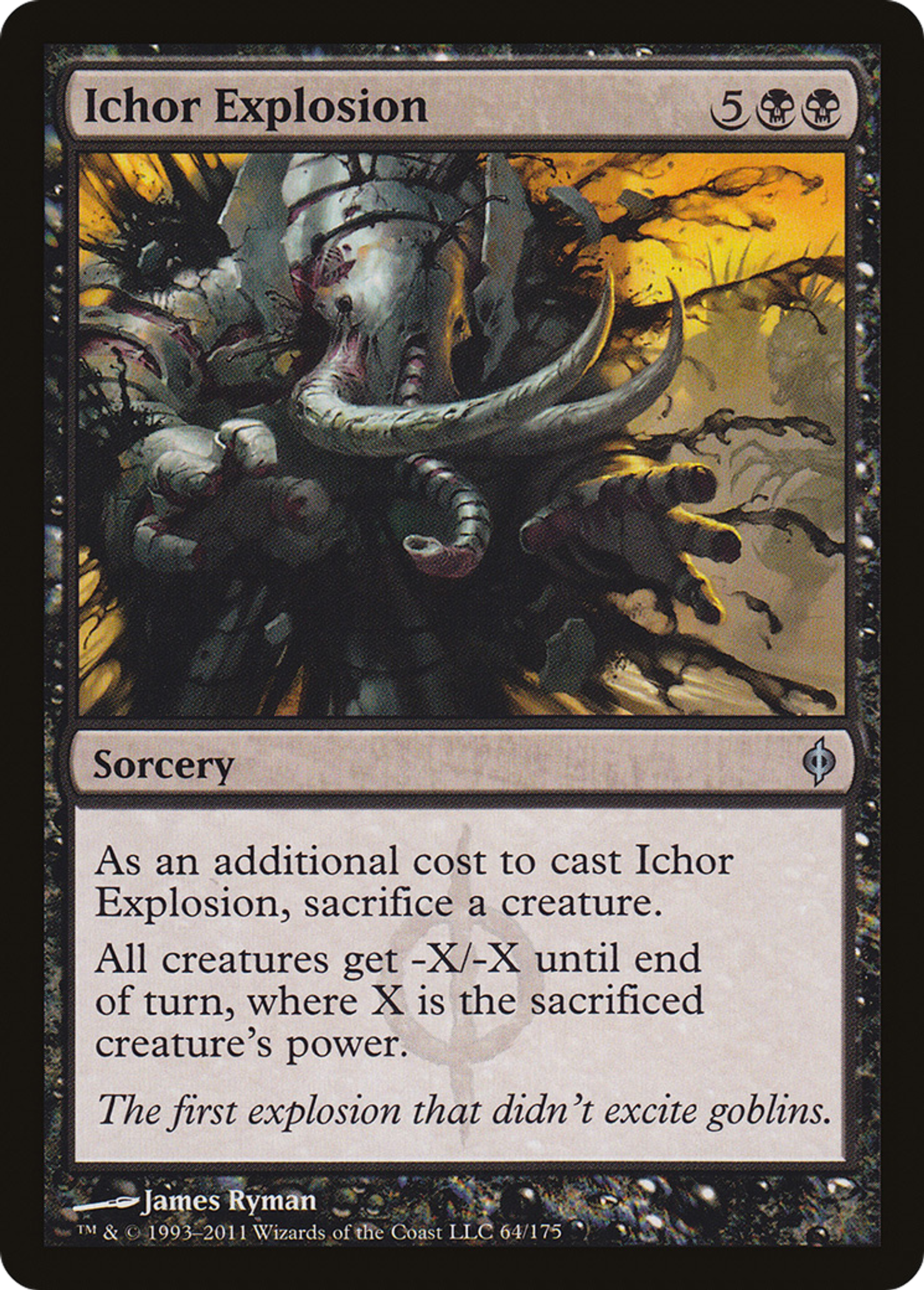 Ichor Explosion — New Phyrexia — Magic: The Gathering