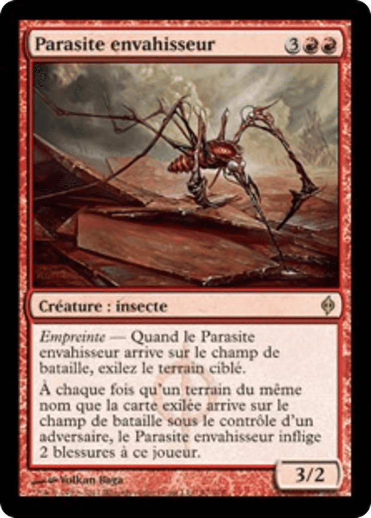 Parasite envahisseur — New Phyrexia — Magic: The Gathering