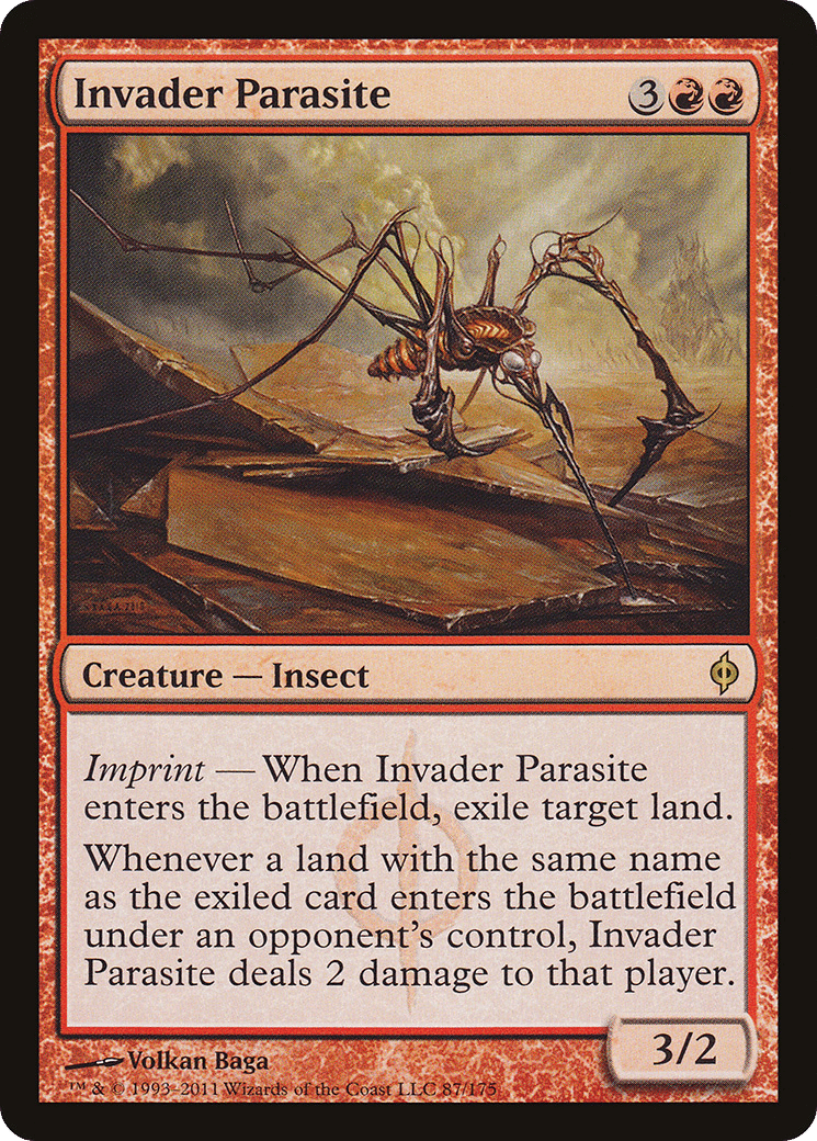 Invader Parasite — New Phyrexia — Magic: The Gathering