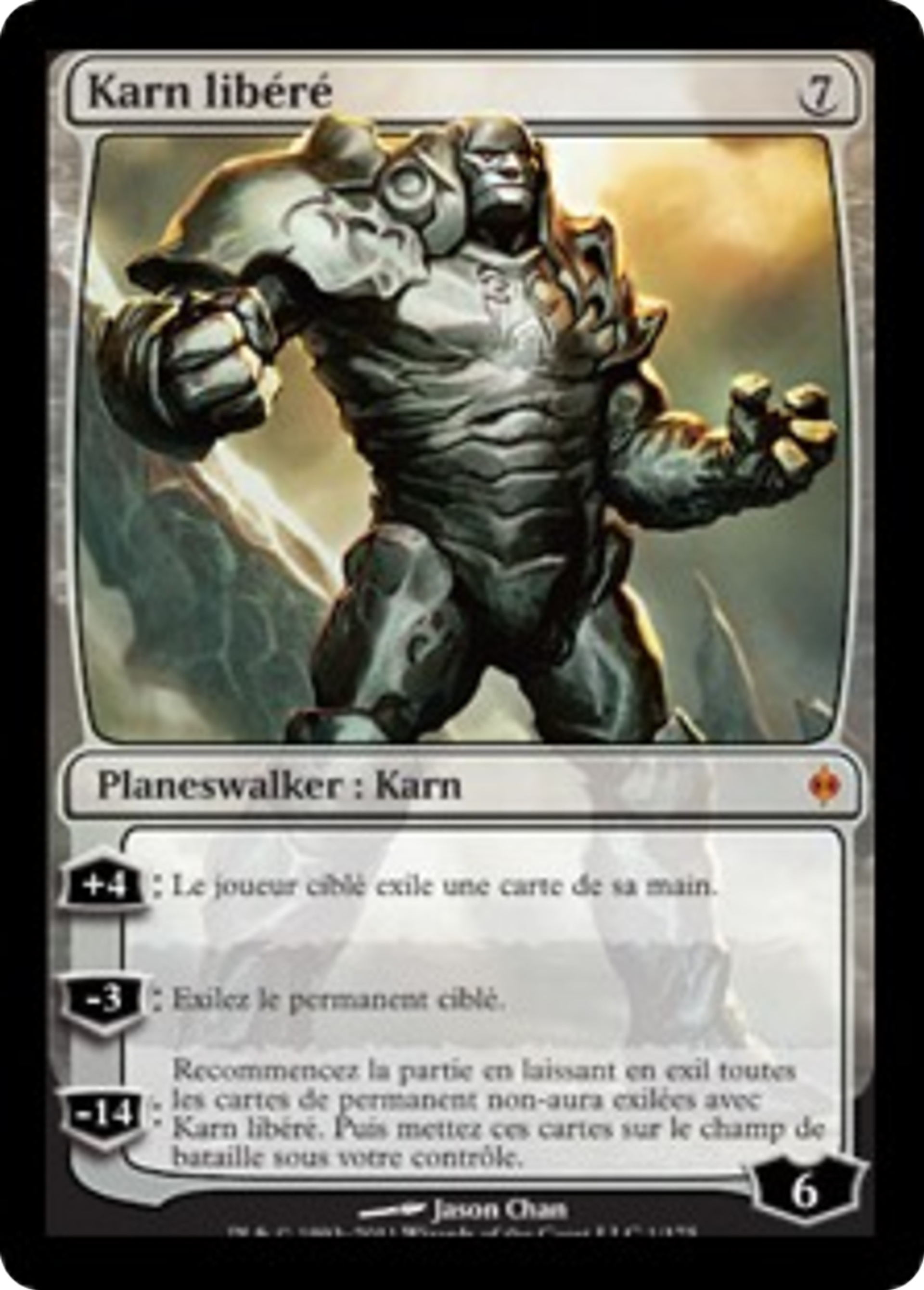Karn libéré — New Phyrexia — Magic: The Gathering
