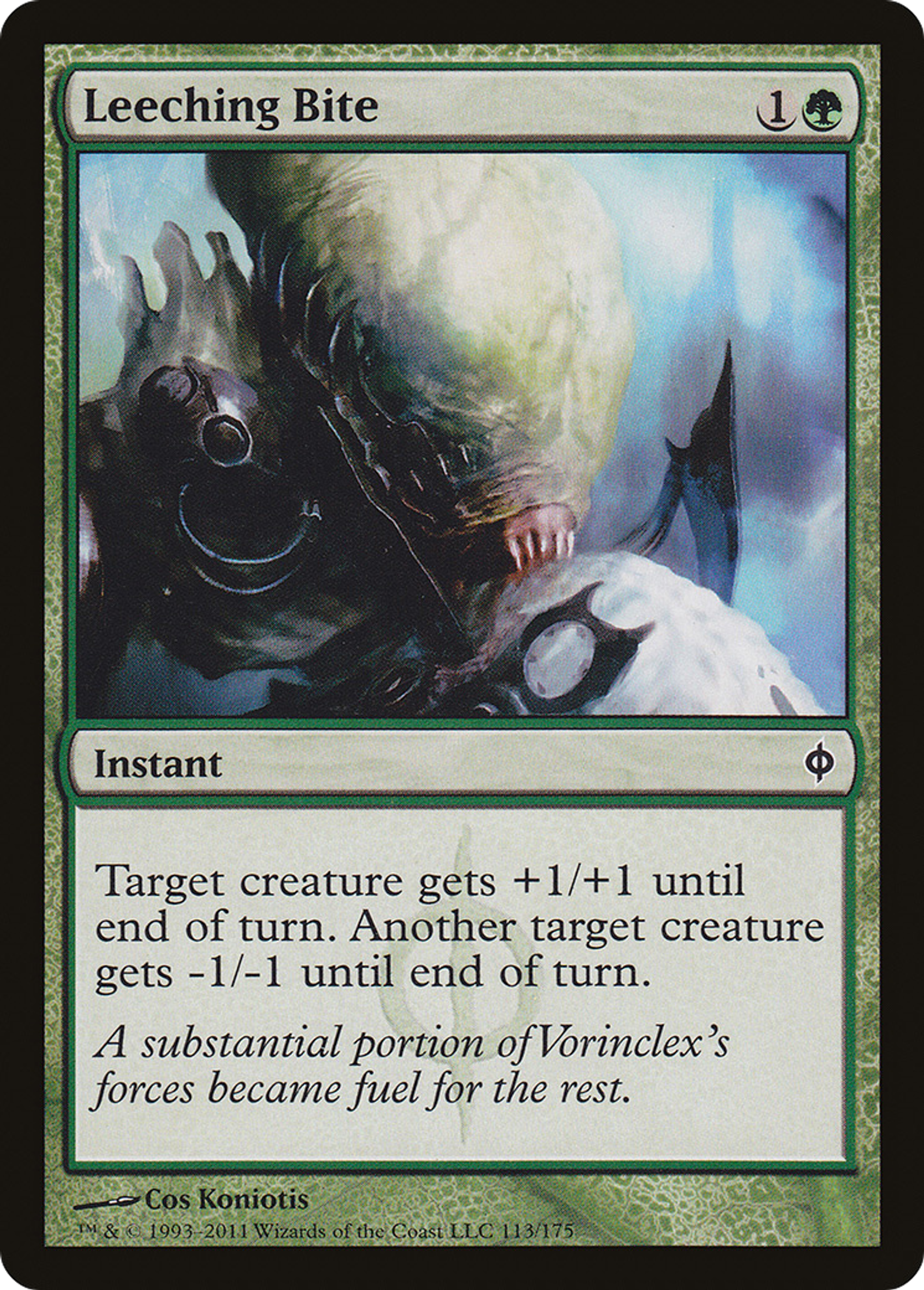 Leeching Bite — New Phyrexia — Magic: The Gathering