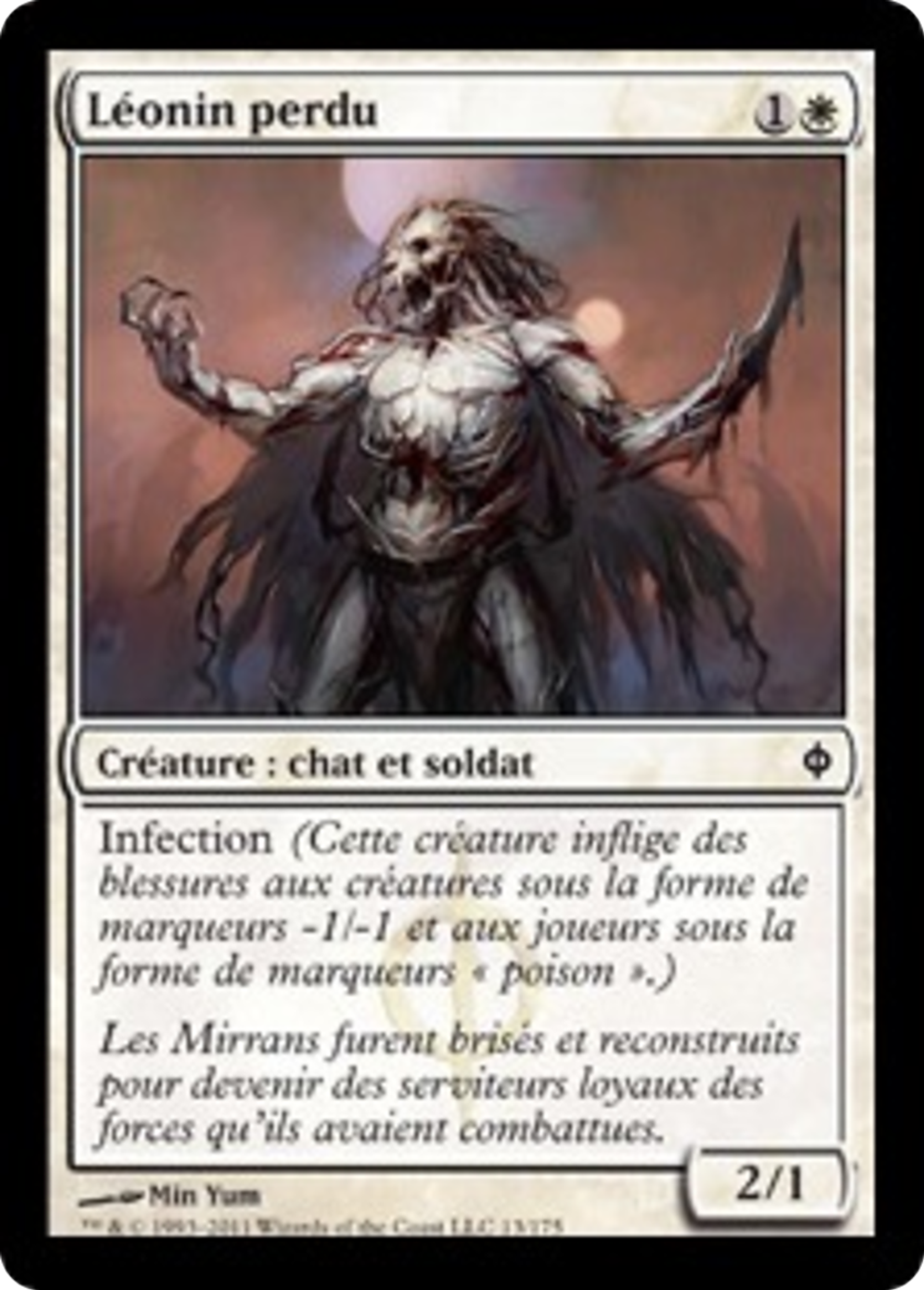 Léonin perdu — New Phyrexia — Magic: The Gathering