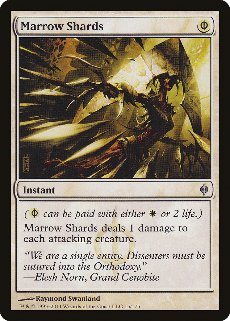 Marrow Shards — New Phyrexia — Magic: The Gathering