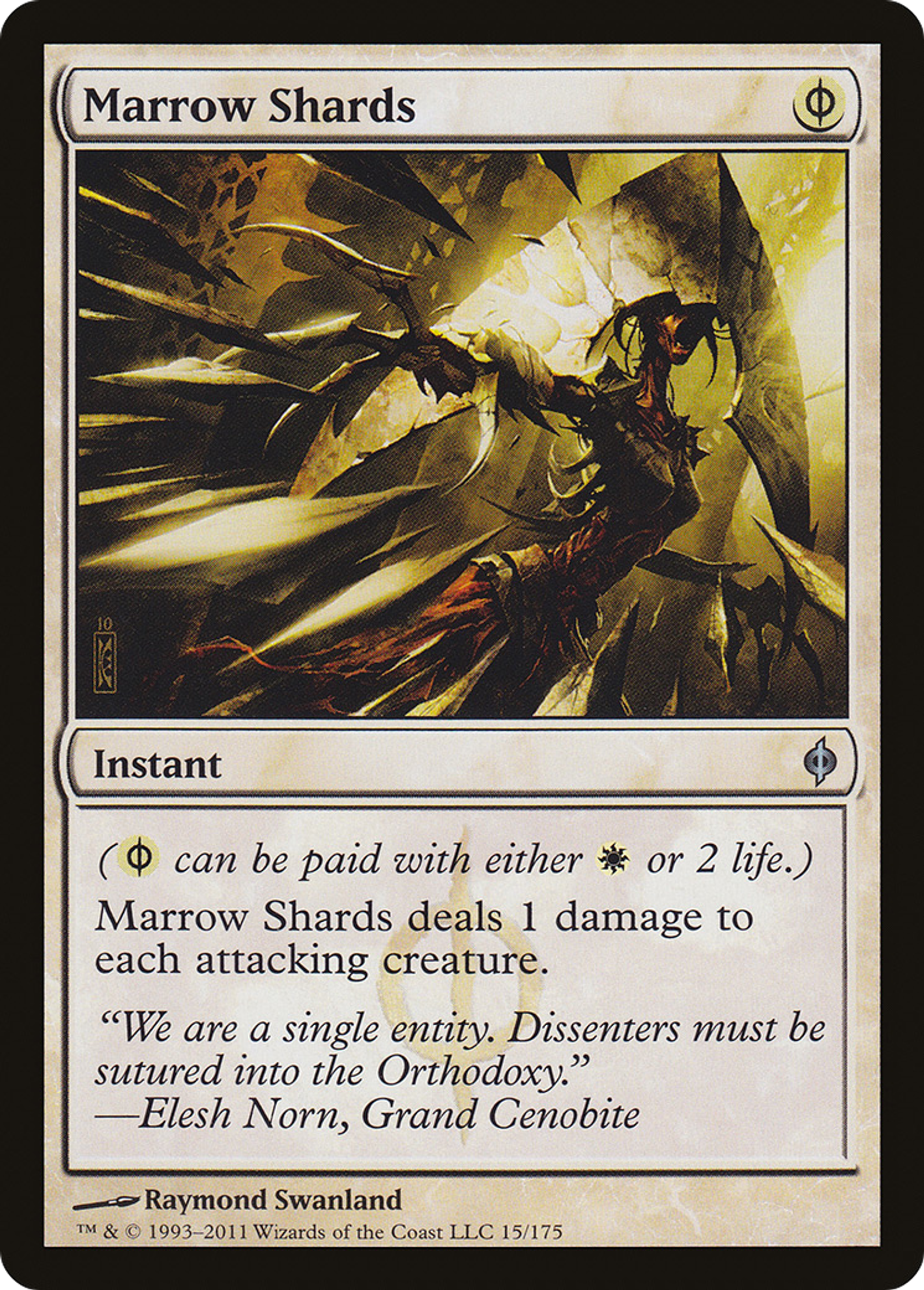 Marrow Shards — New Phyrexia — Magic: The Gathering