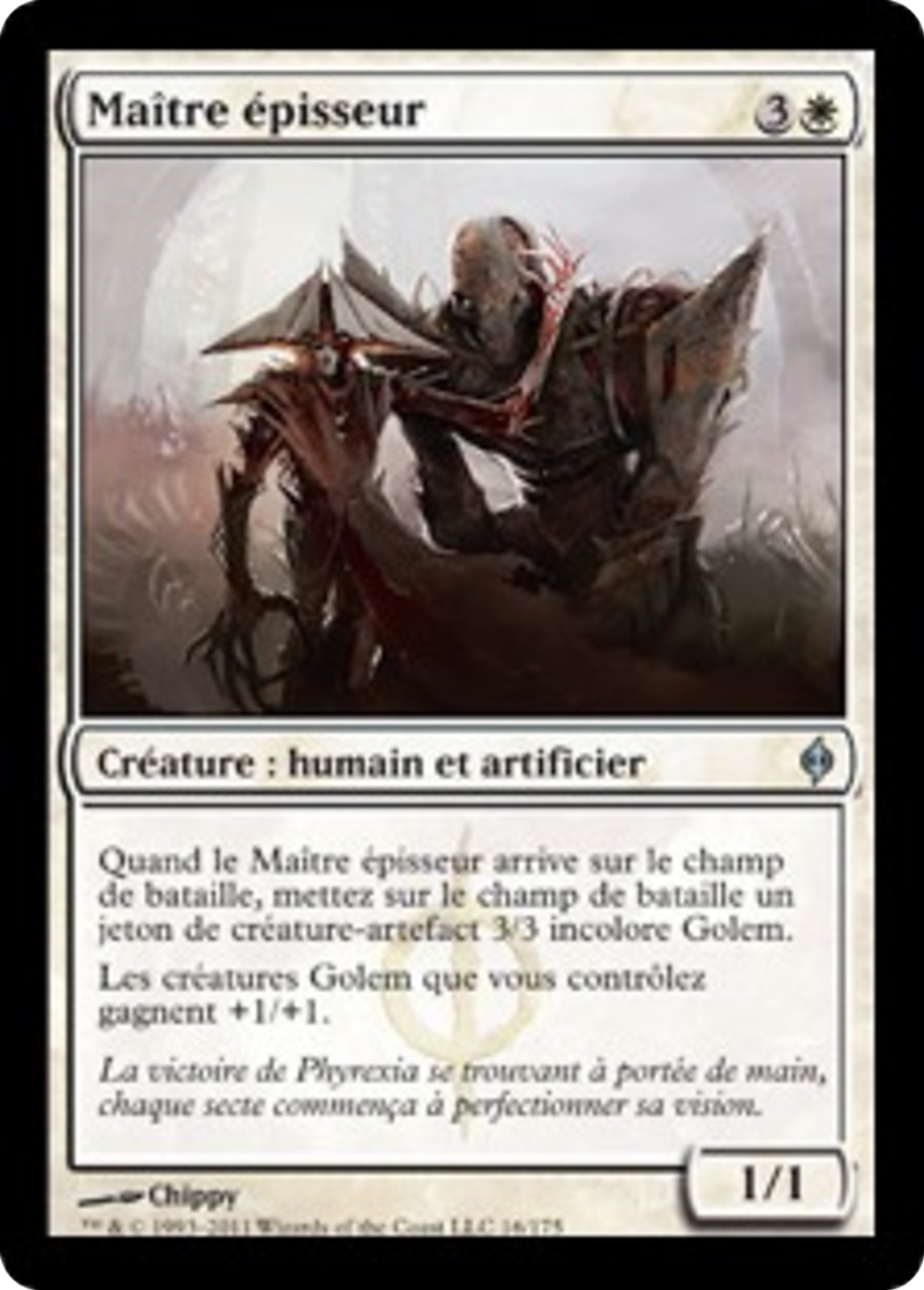 Maître épisseur — New Phyrexia — Magic: The Gathering