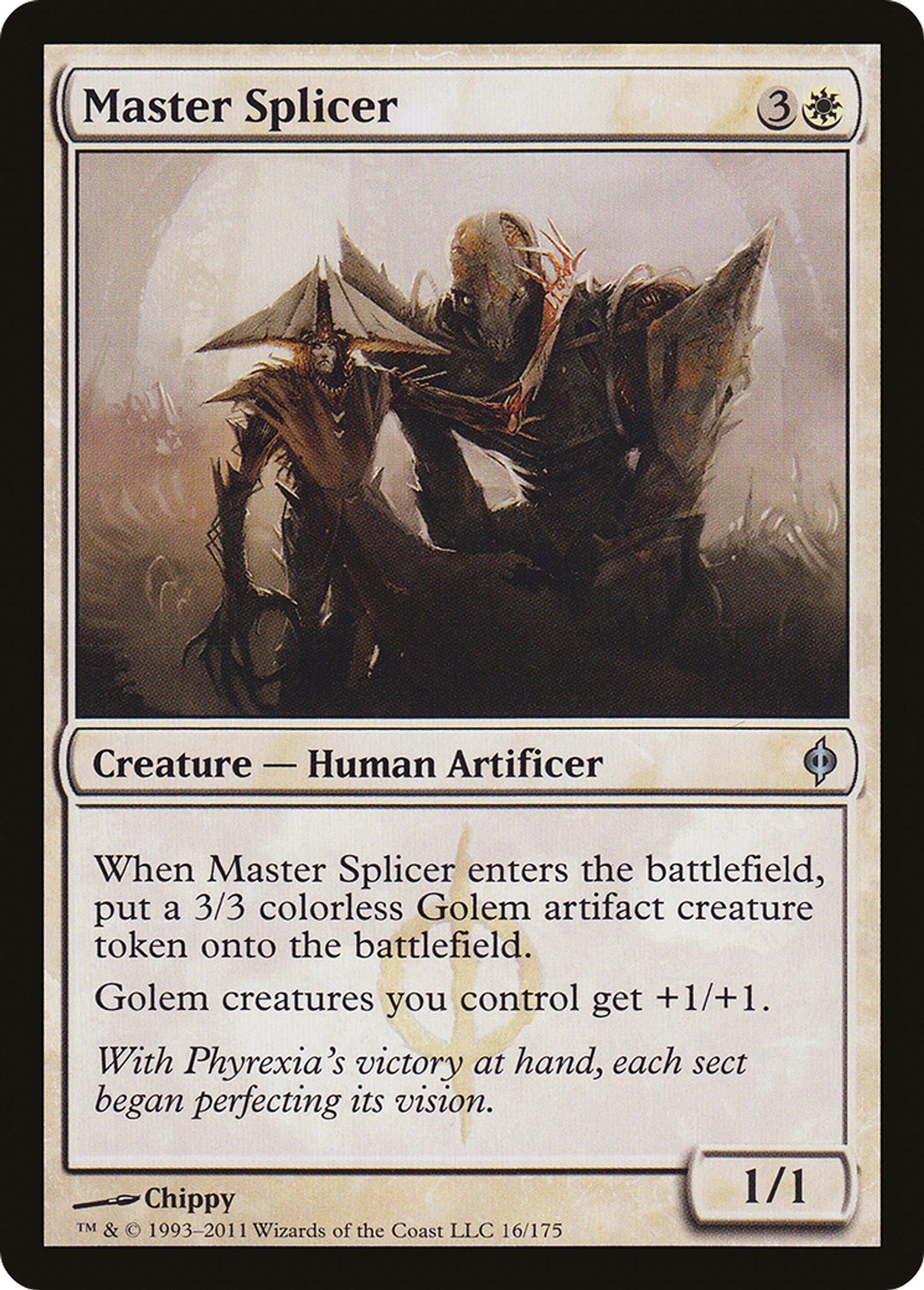 Master Splicer — New Phyrexia — Magic: The Gathering