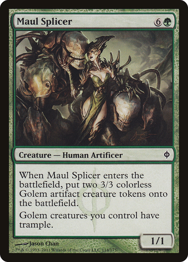Maul Splicer — New Phyrexia — Magic: The Gathering