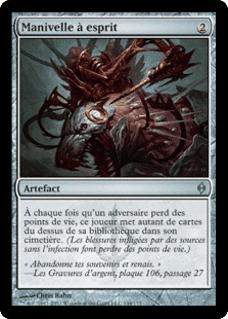 Manivelle à esprit — New Phyrexia — Magic: The Gathering