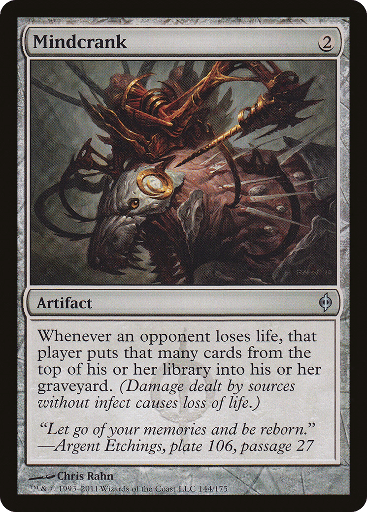 Mindcrank — New Phyrexia — Magic: The Gathering