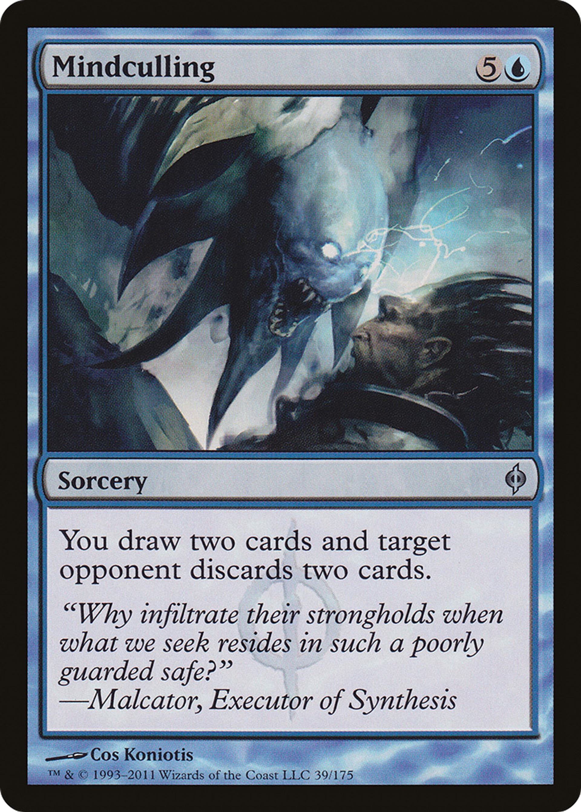 Massacre de l'esprit — New Phyrexia — Magic: The Gathering