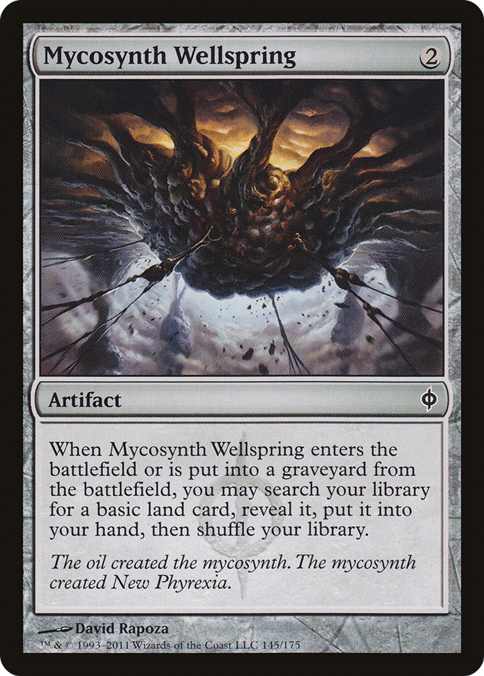 Mycosynth Wellspring — New Phyrexia — Magic: The Gathering