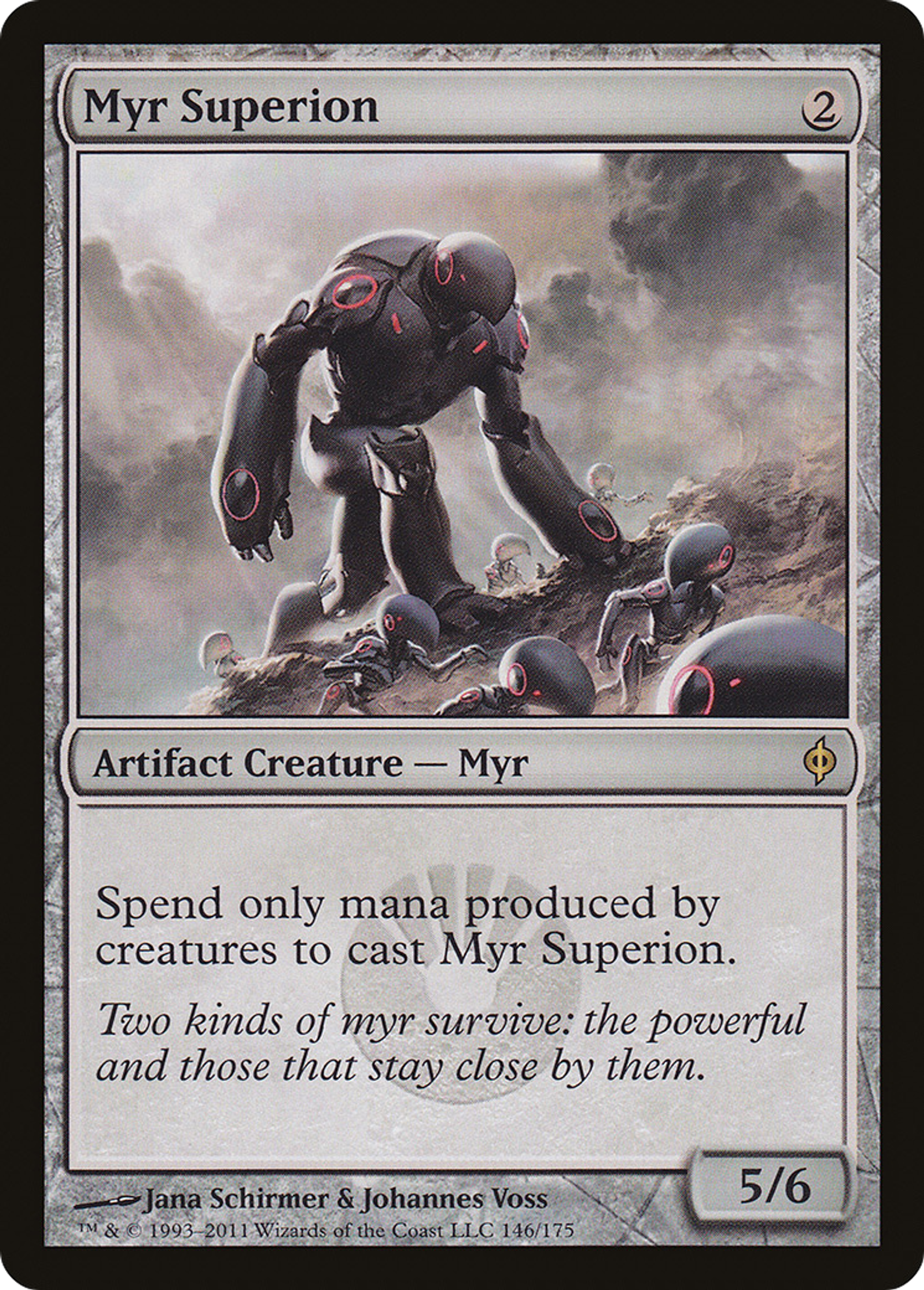 Myr Superion — New Phyrexia — Magic: The Gathering