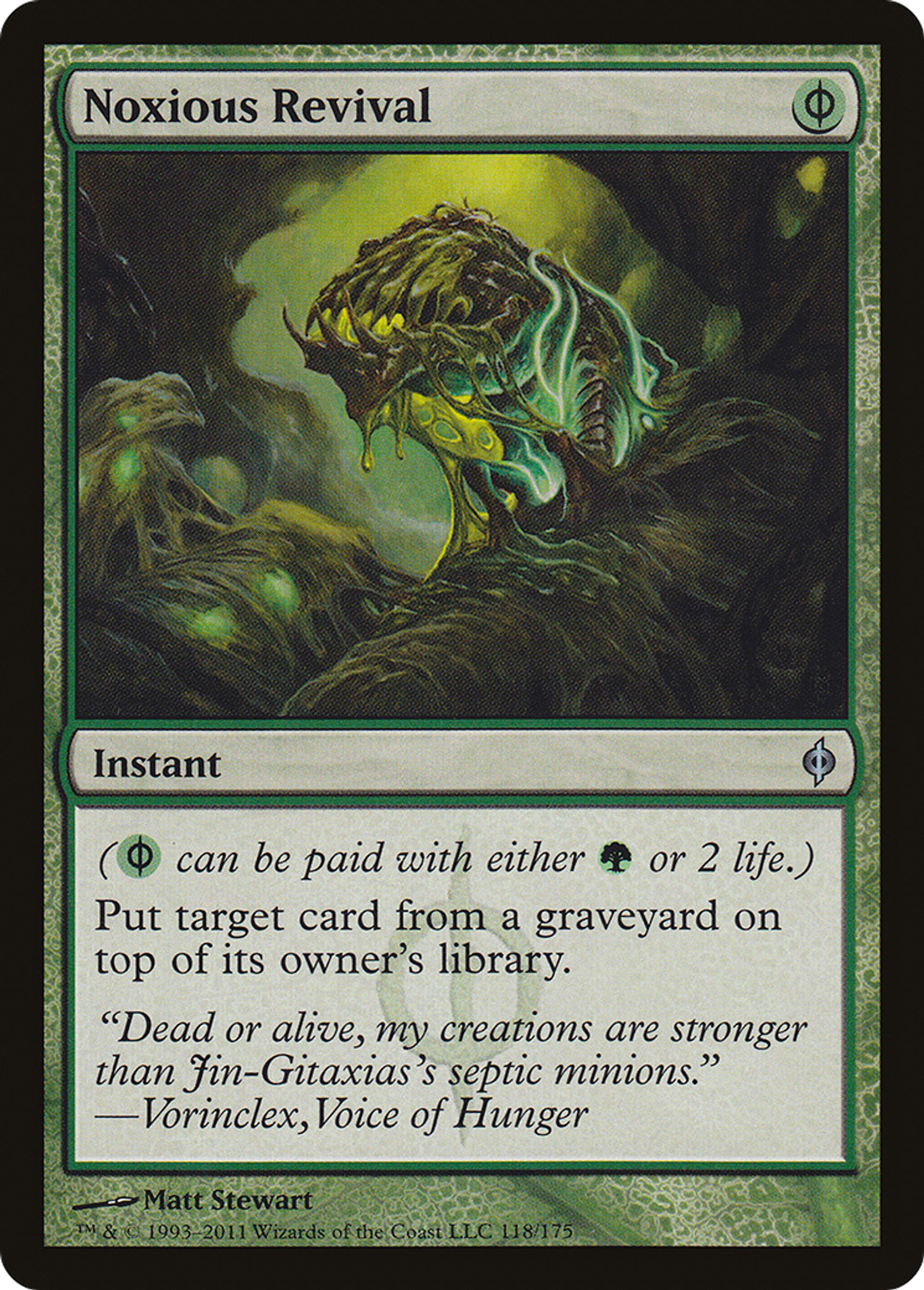 Noxious Revival — New Phyrexia — Magic: The Gathering