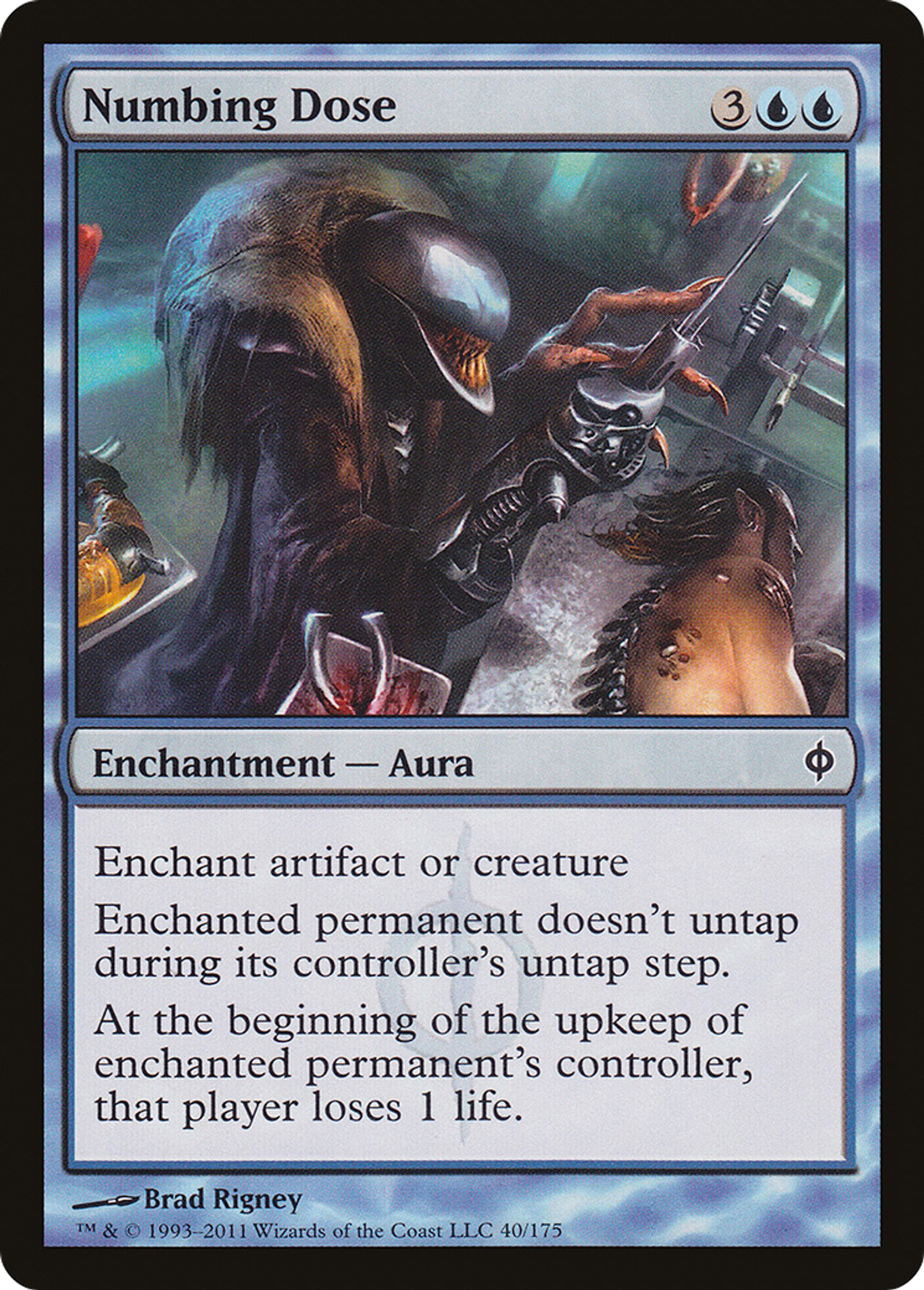 Dose engourdissante — New Phyrexia — Magic: The Gathering