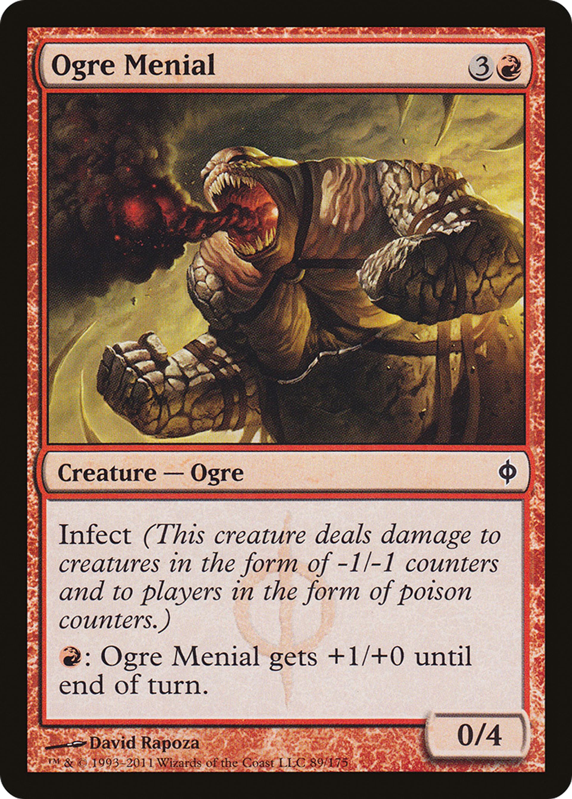 Ogre Menial — New Phyrexia — Magic: The Gathering