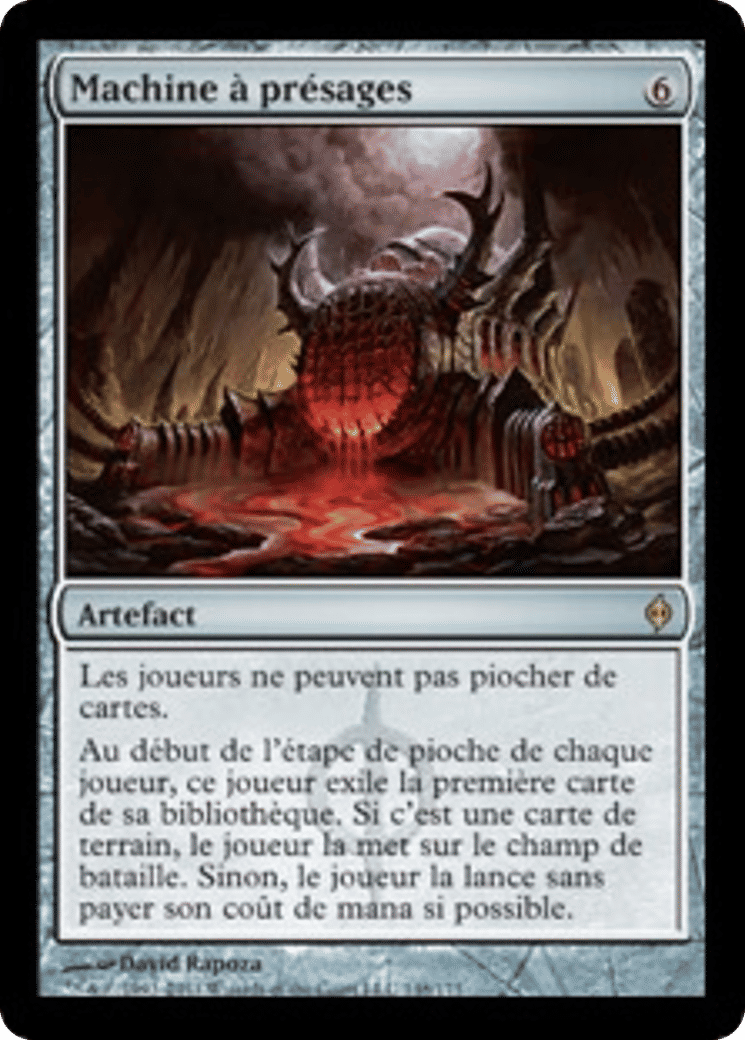 Machine à présages — New Phyrexia — Magic: The Gathering