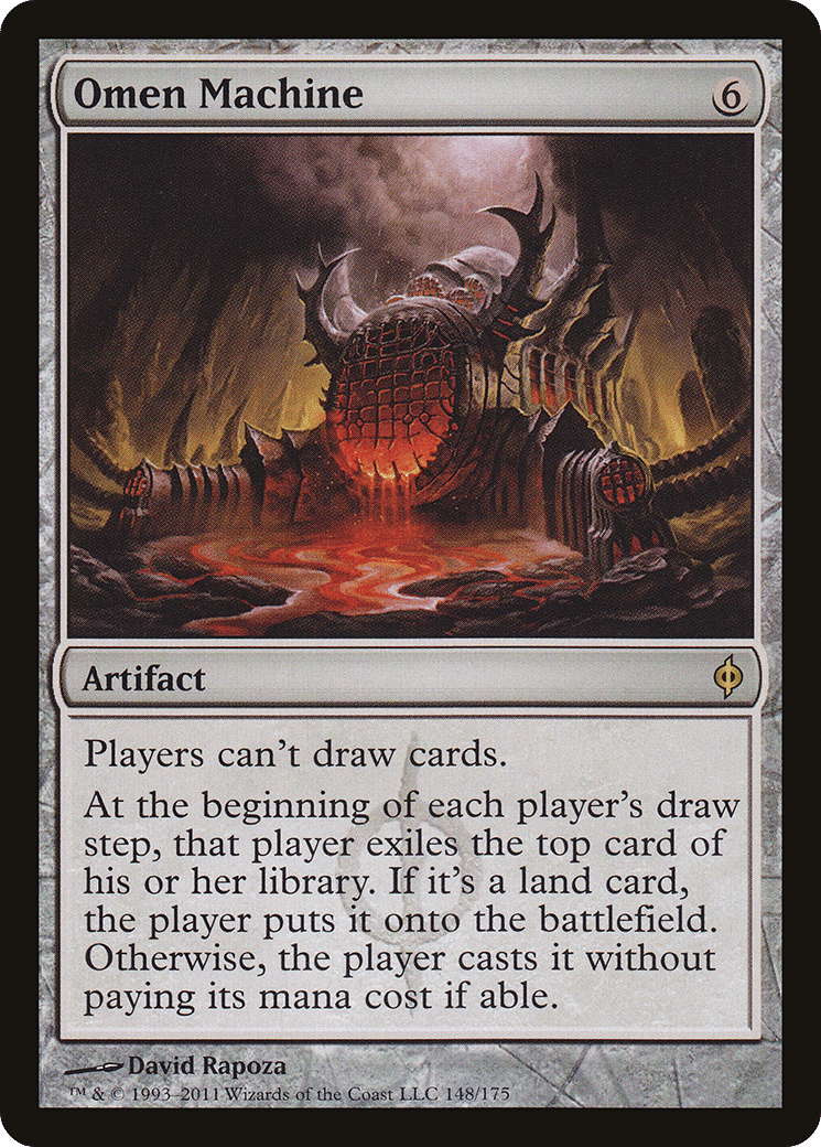 Omen Machine — New Phyrexia — Magic: The Gathering