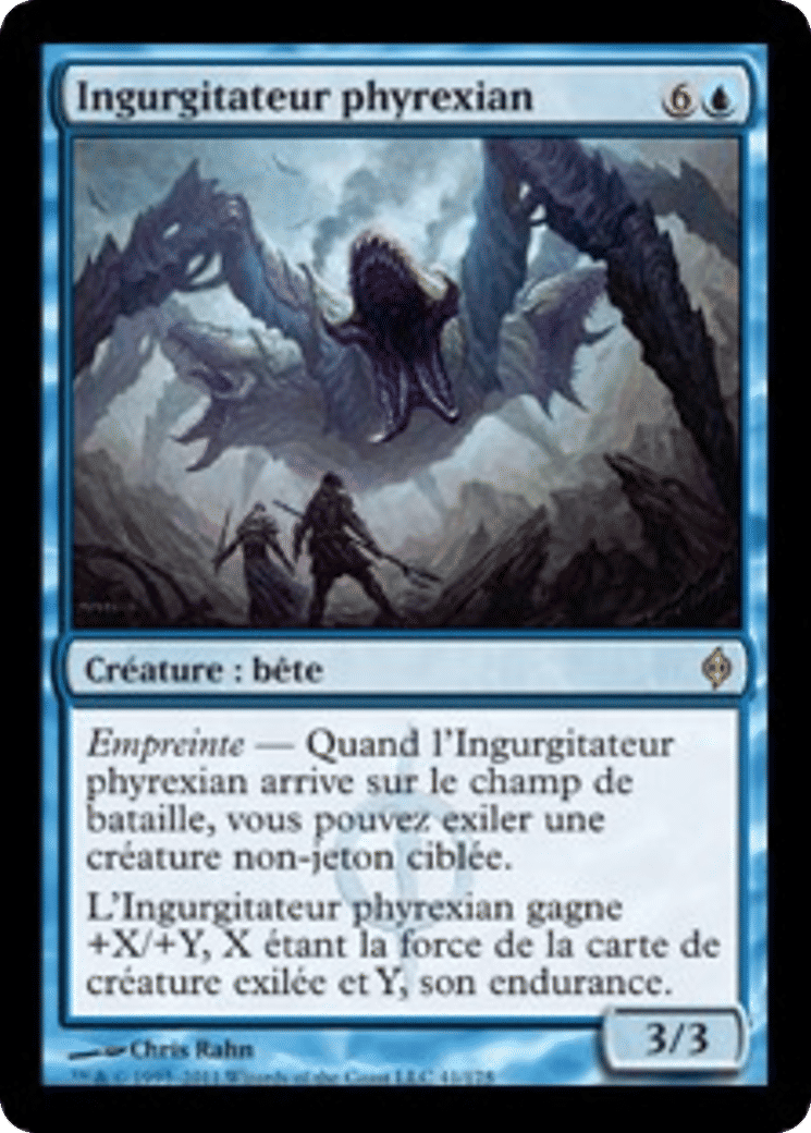 Ingurgitateur phyrexian — New Phyrexia — Magic: The Gathering