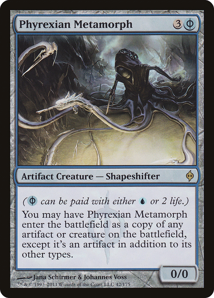 Phyrexian Metamorph — New Phyrexia — Magic: The Gathering