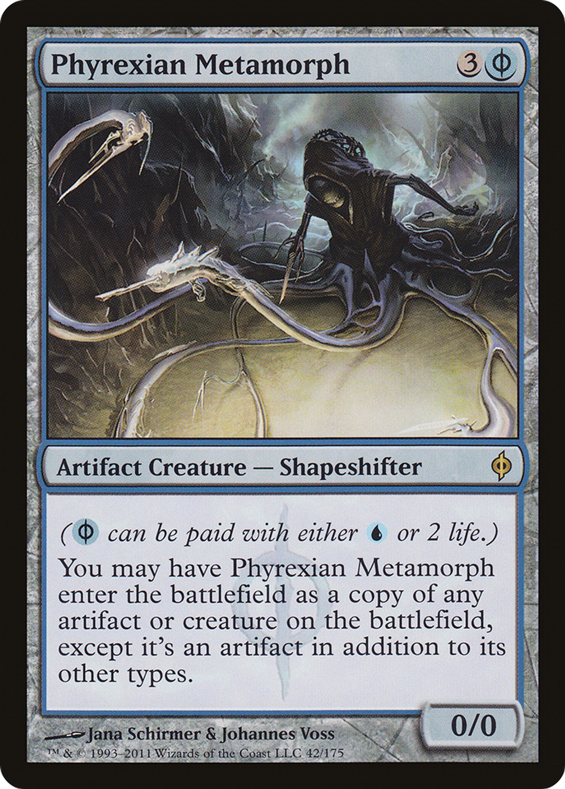 Phyrexian Metamorph — New Phyrexia — Magic: The Gathering