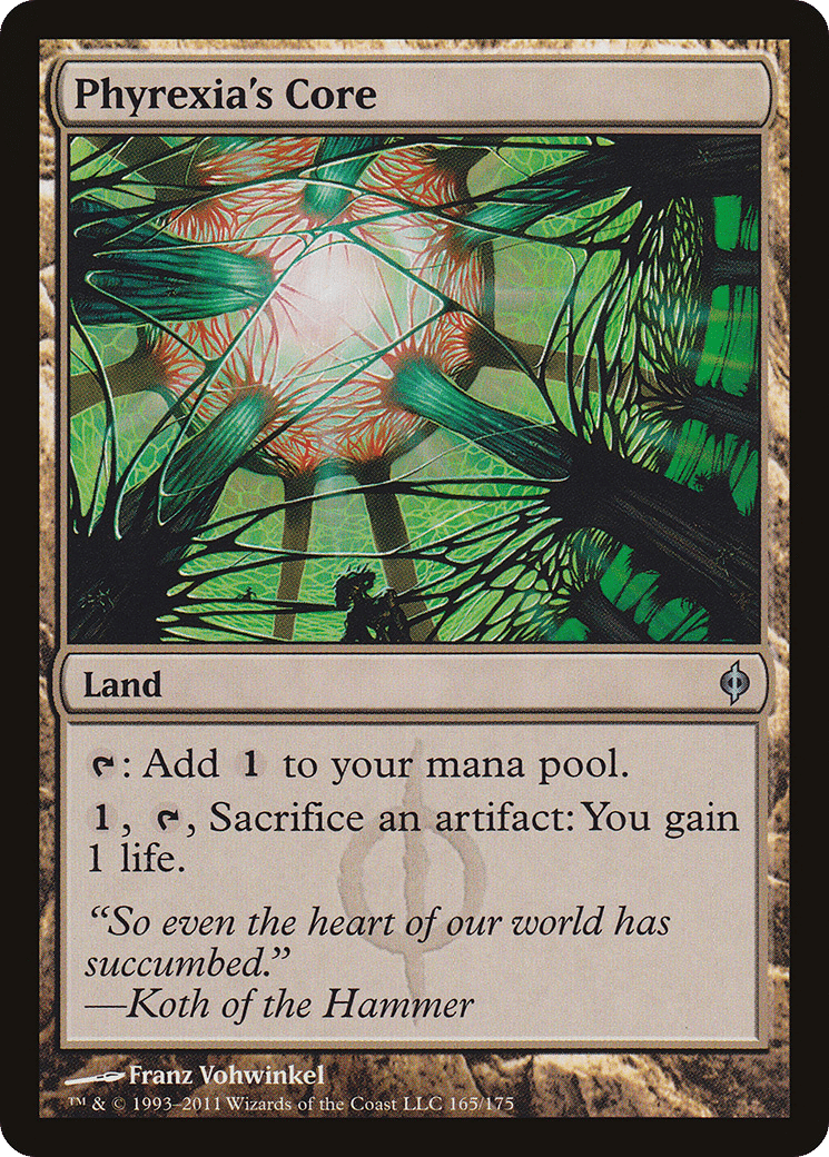 Phyrexia's Core — New Phyrexia — Magic: The Gathering