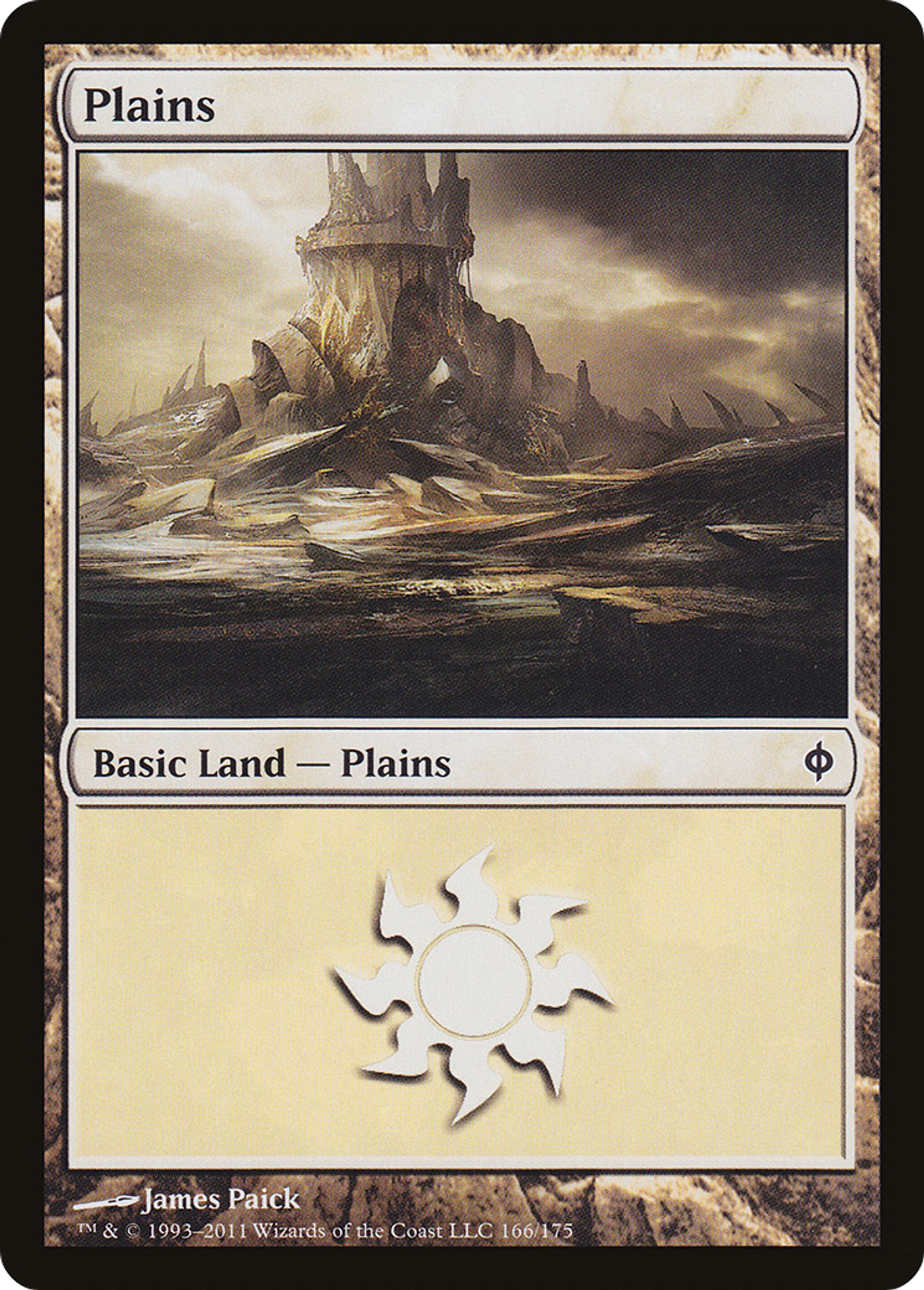 Plains — New Phyrexia — Magic: The Gathering