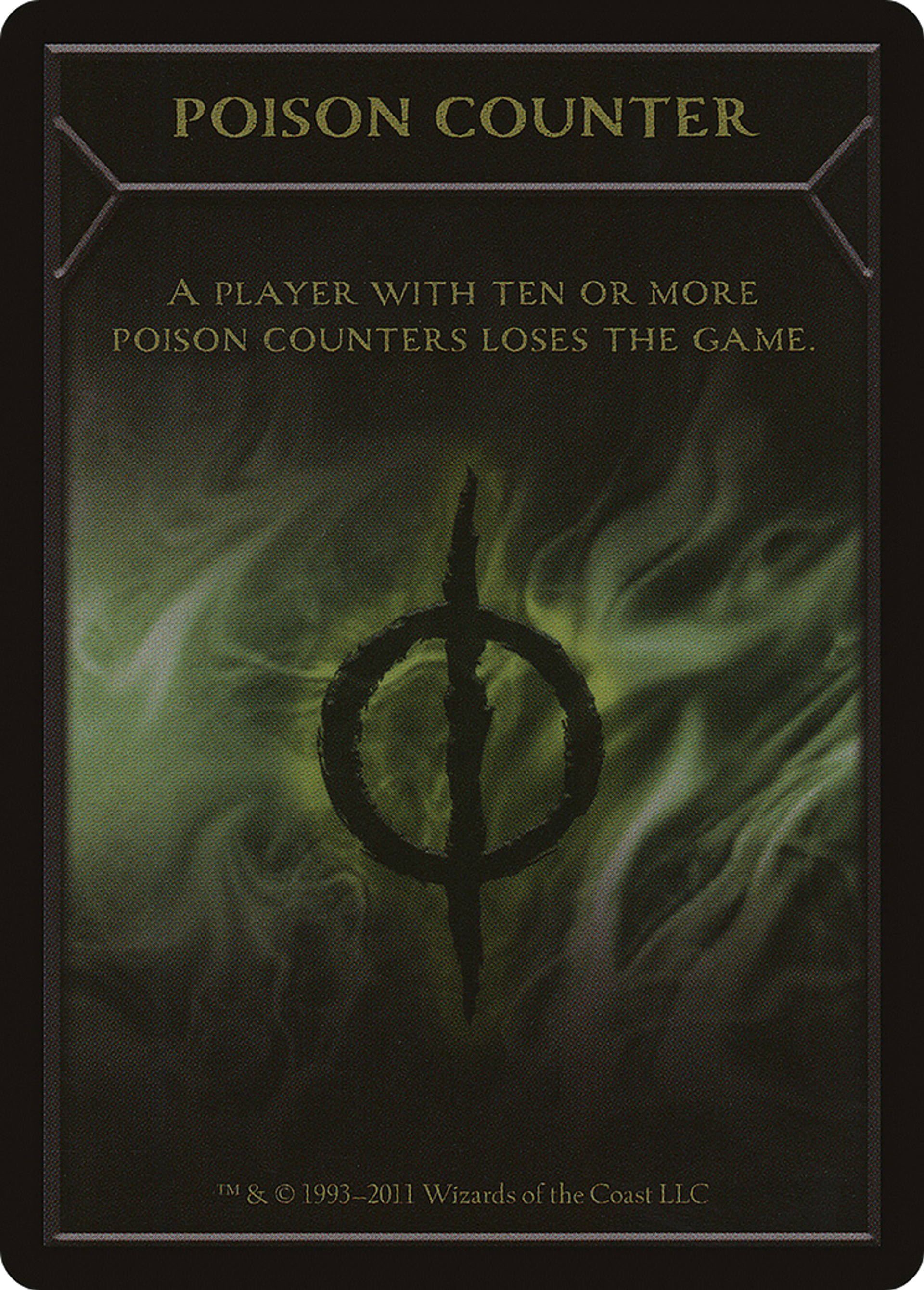 Poison Counter — New Phyrexia — Magic: The Gathering