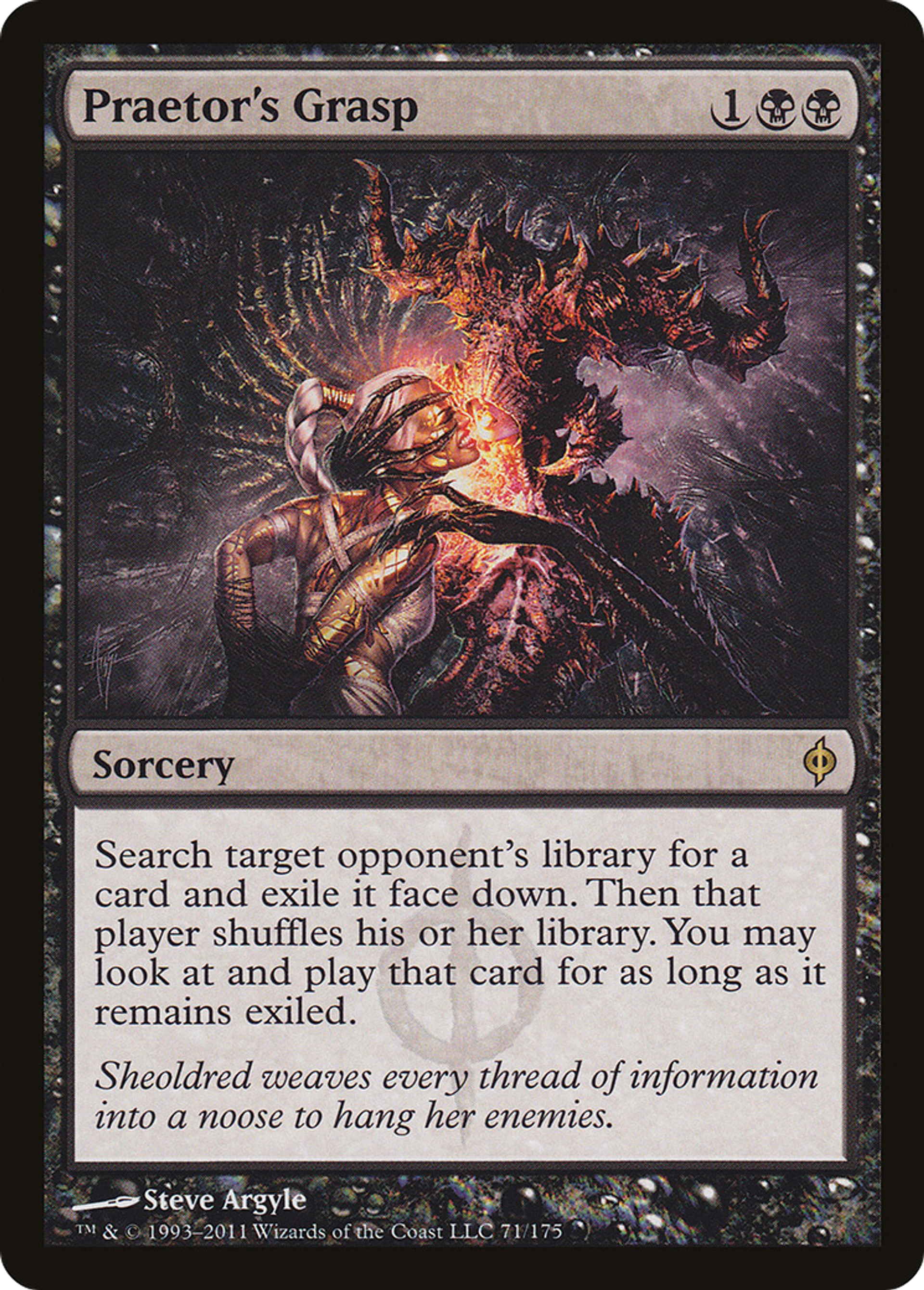 Praetor's Grasp — New Phyrexia — Magic: The Gathering