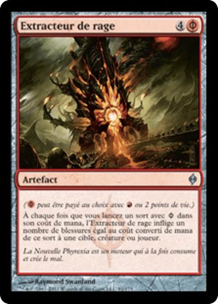 Extracteur de rage — New Phyrexia — Magic: The Gathering
