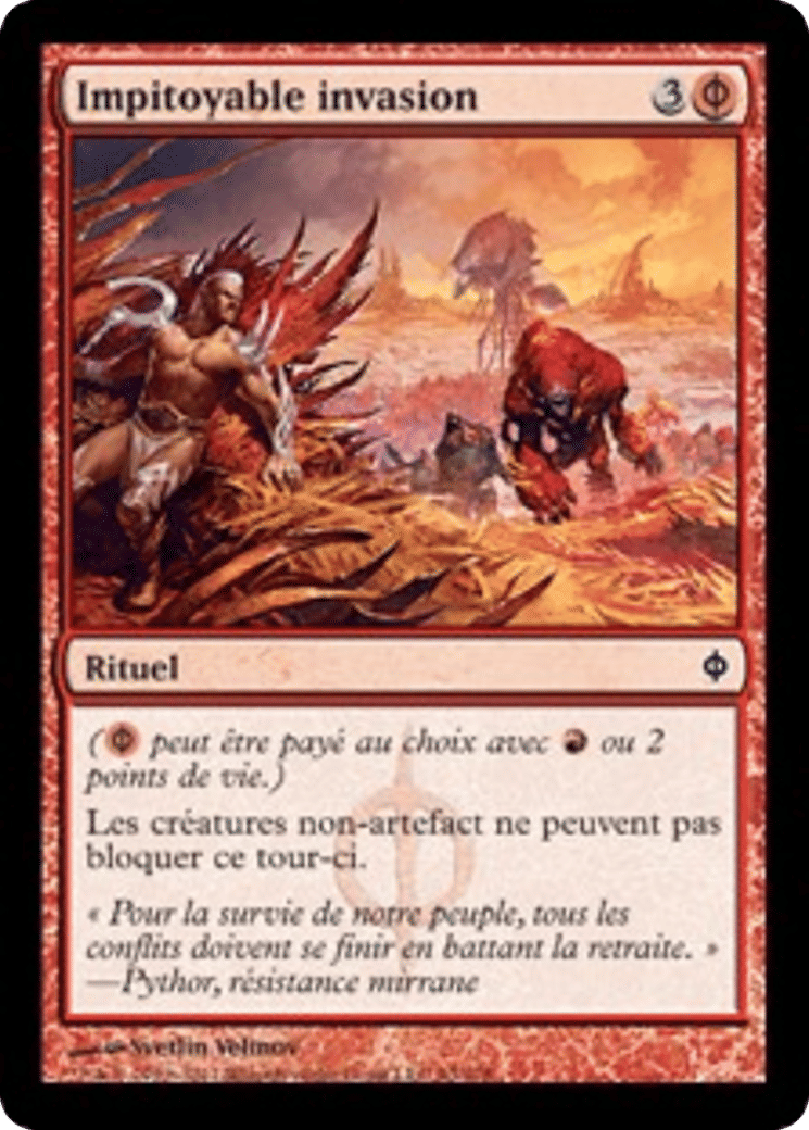 Impitoyable invasion — New Phyrexia — Magic: The Gathering