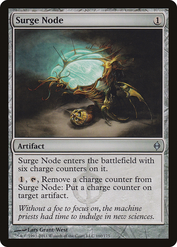 Surge Node — New Phyrexia — Magic: The Gathering