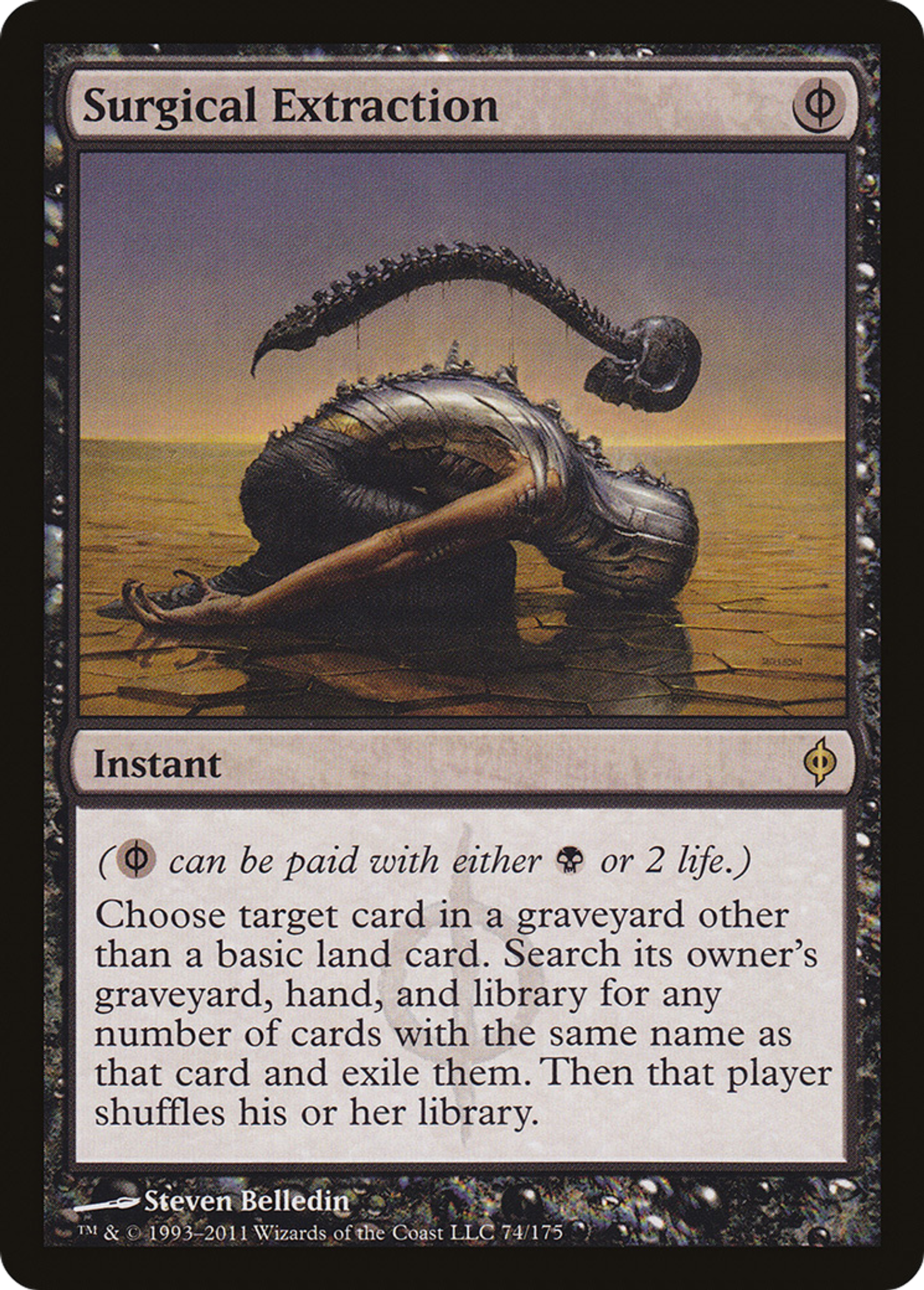 Surgical Extraction — New Phyrexia — Magic: The Gathering