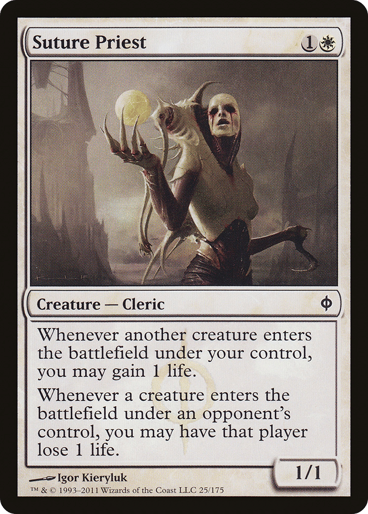 Suture Priest — New Phyrexia — Magic: The Gathering