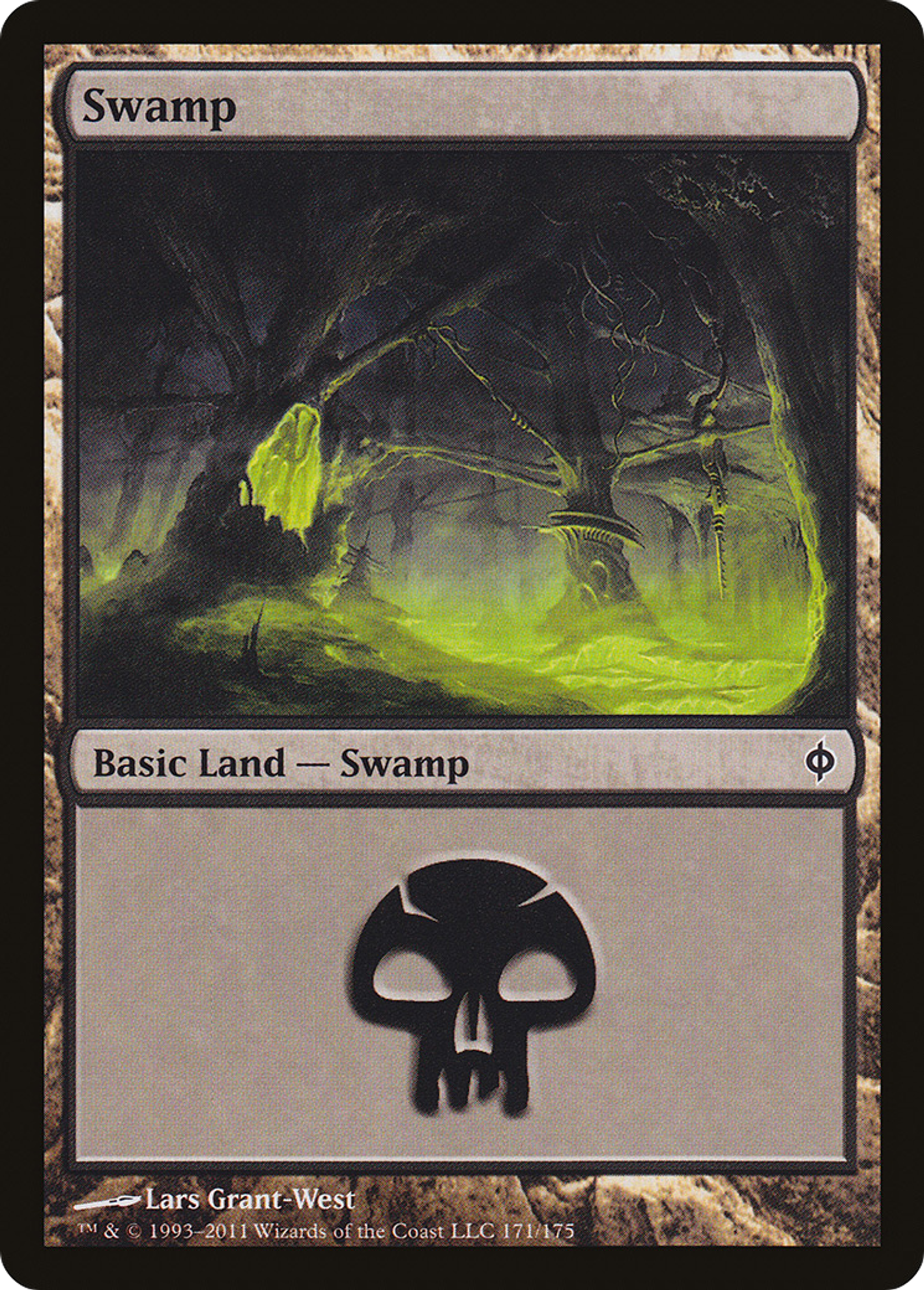 Swamp — New Phyrexia — Magic: The Gathering