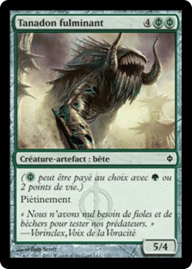 Tanadon fulminant — New Phyrexia — Magic: The Gathering
