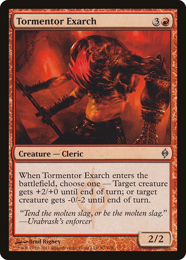 Tormentor Exarch — New Phyrexia — Magic: The Gathering