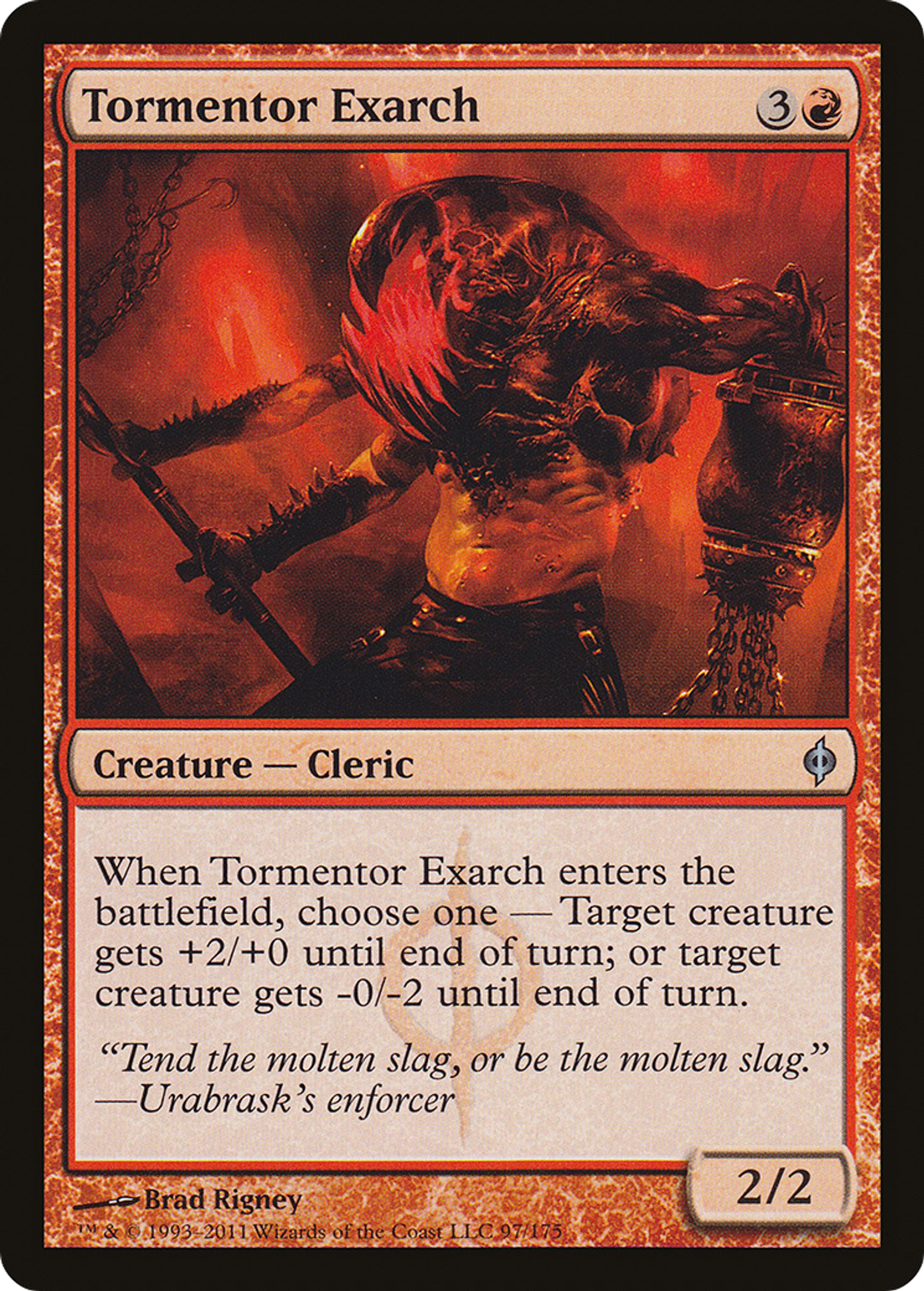 Tormentor Exarch — New Phyrexia — Magic: The Gathering