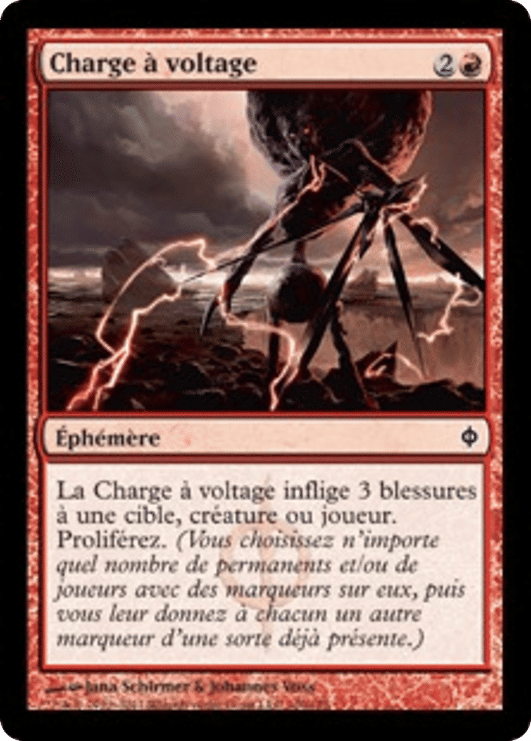 Charge à voltage — New Phyrexia — Magic: The Gathering