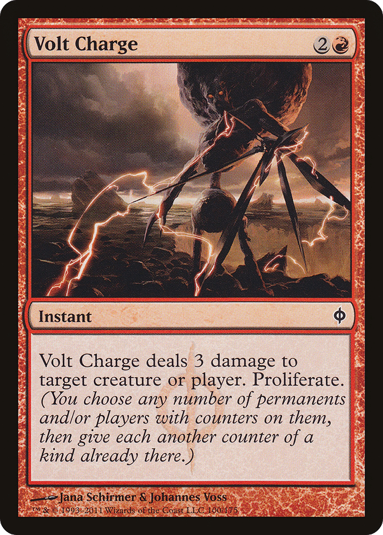 Volt Charge — New Phyrexia — Magic: The Gathering