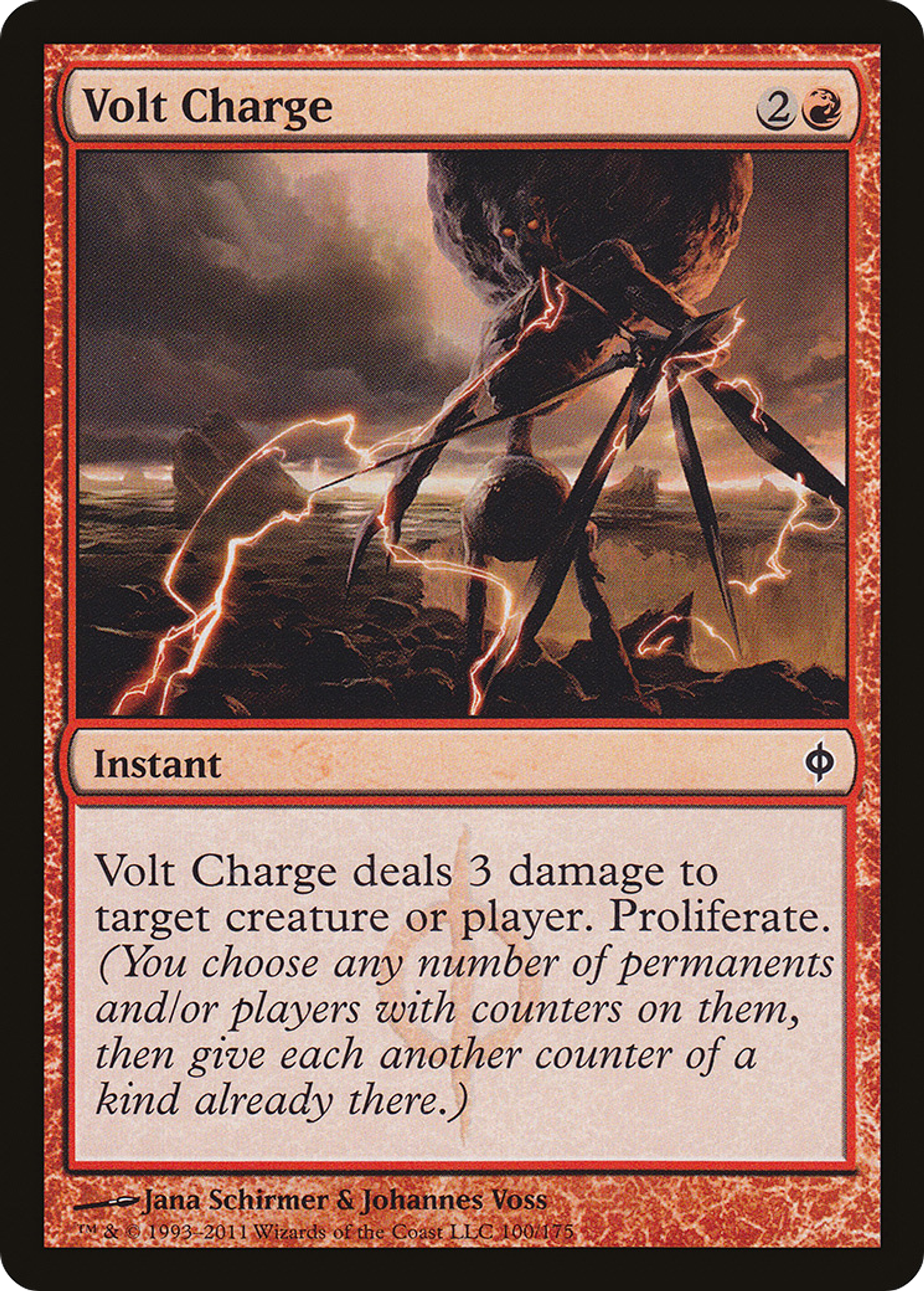 Volt Charge — New Phyrexia — Magic: The Gathering