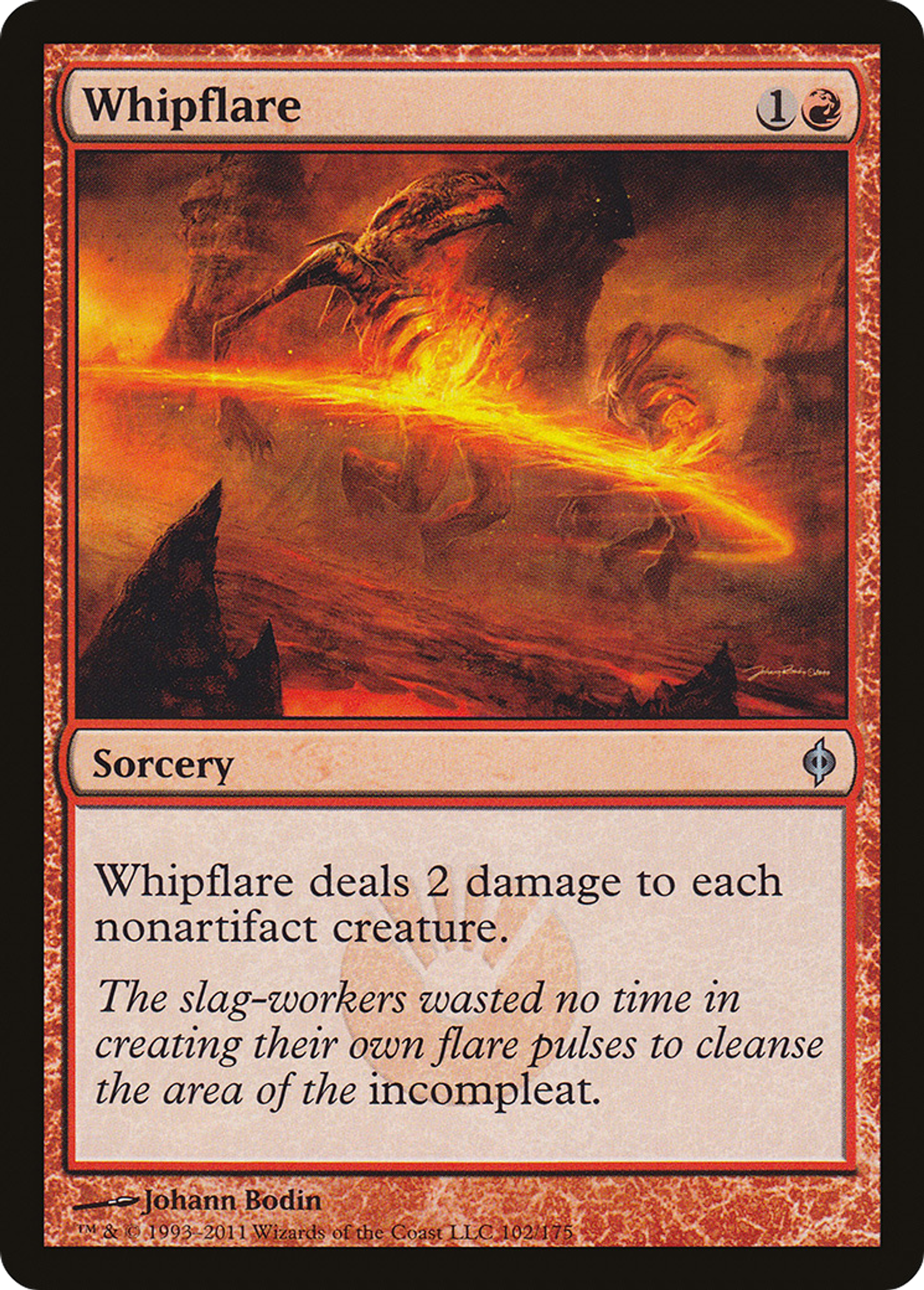Whipflare — New Phyrexia — Magic: The Gathering