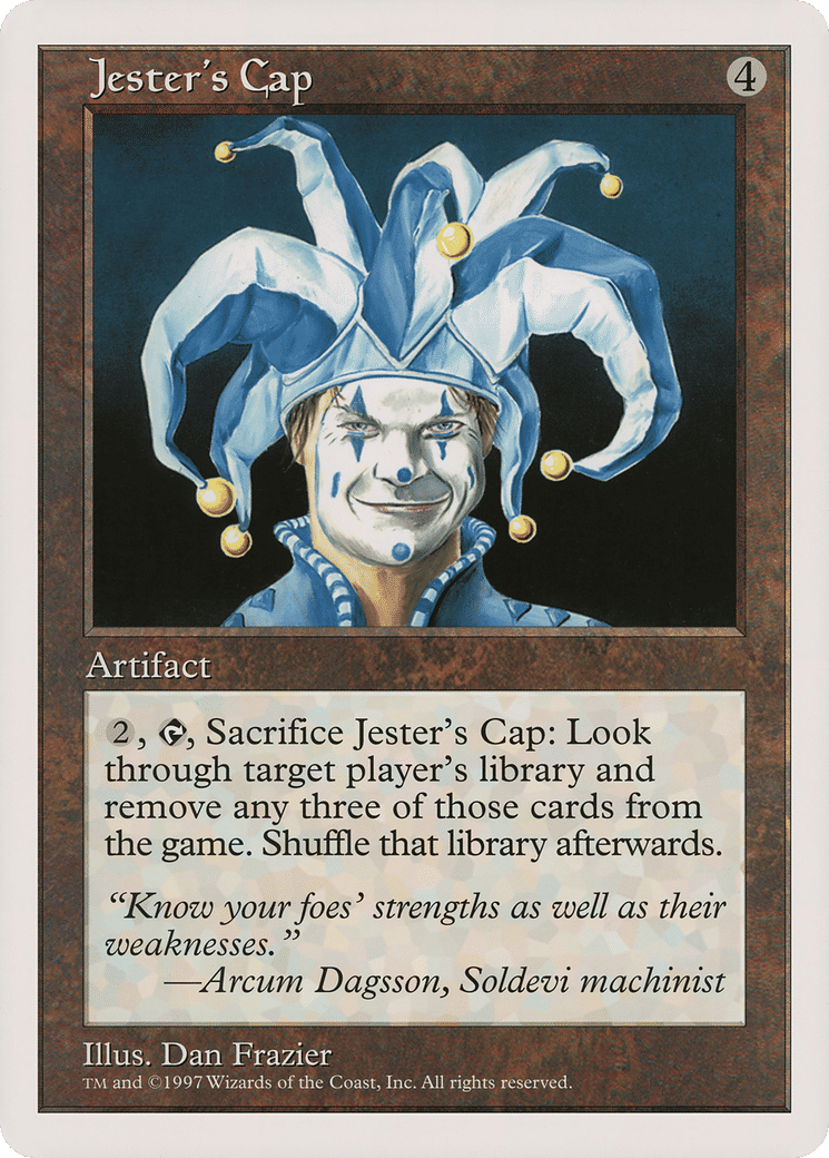 Jester's Cap — Oversized 90's Promos — Magic: The Gathering