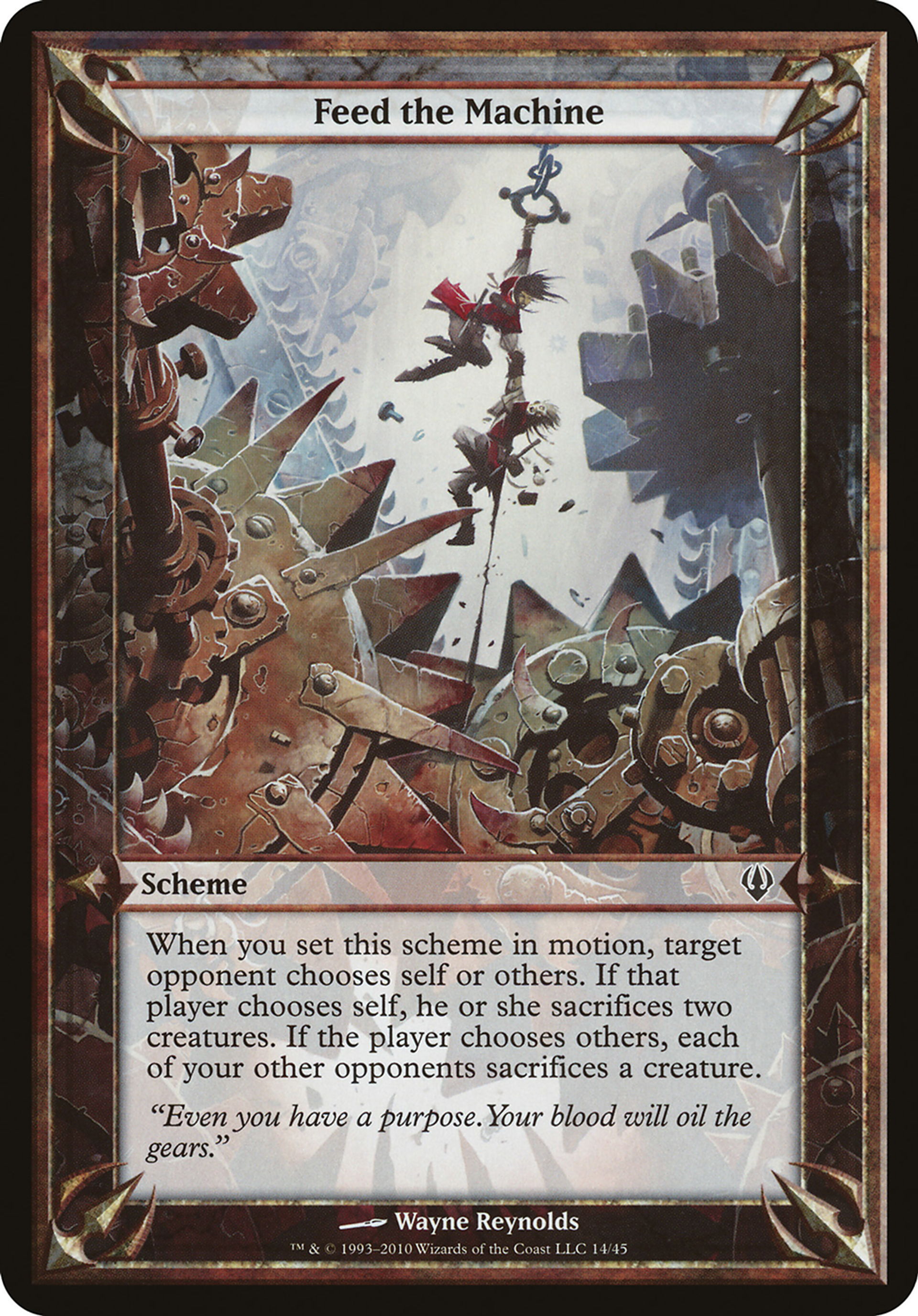 Feed the Machine — Archenemy Schemes — Magic: The Gathering