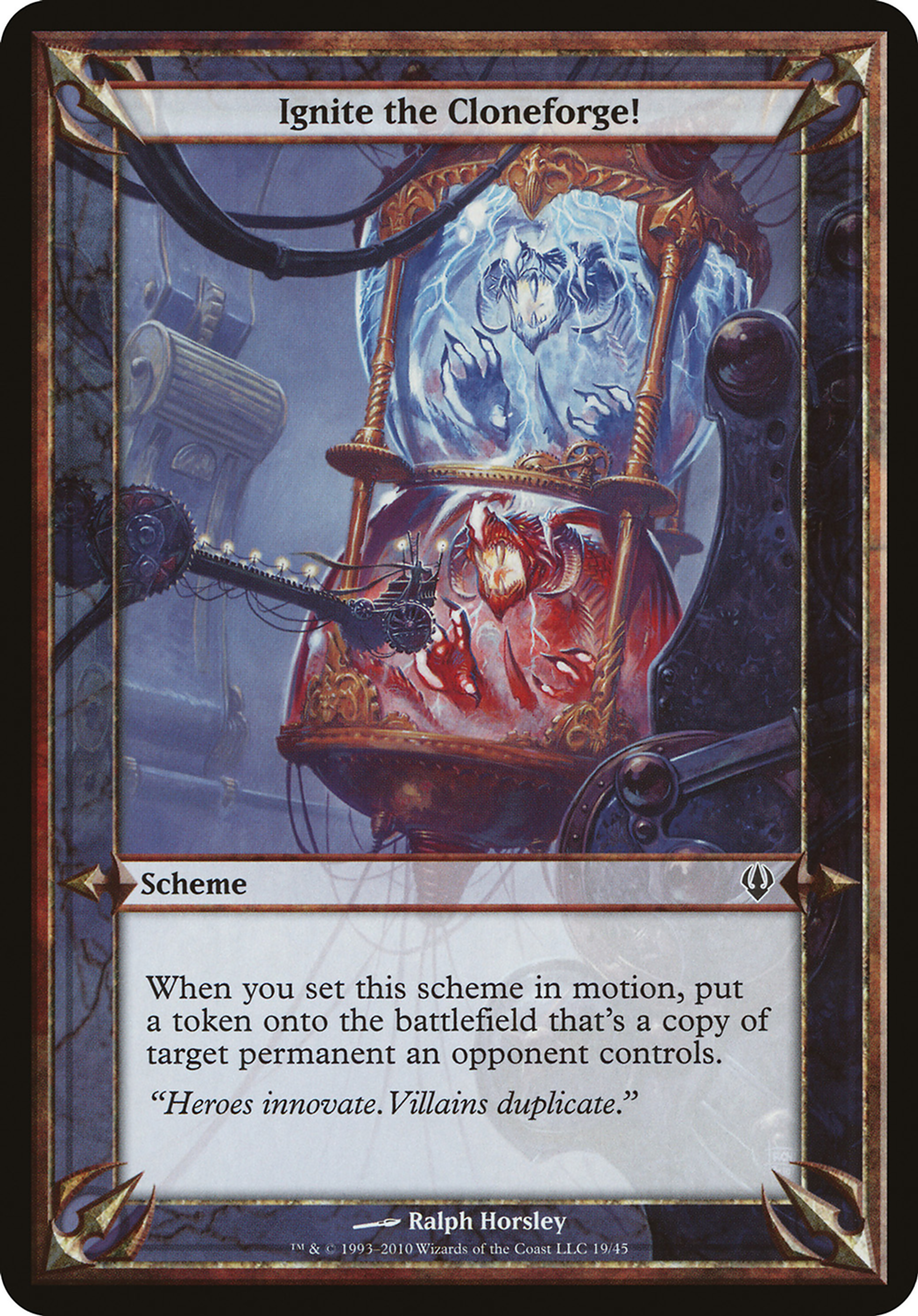 Ignite the Cloneforge! — Archenemy Schemes — Magic: The Gathering