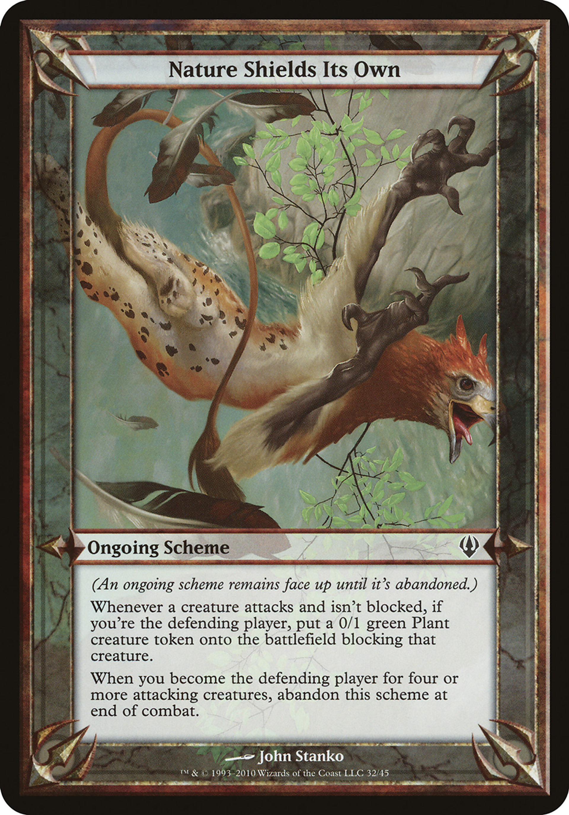 Nature Shields Its Own — Archenemy Schemes — Magic: The Gathering