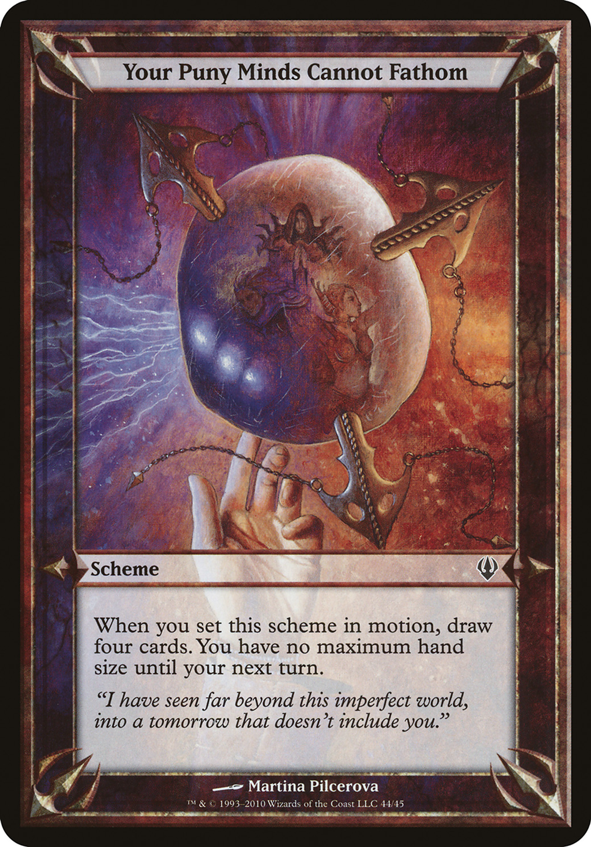 Your Puny Minds Cannot Fathom — Archenemy Schemes — Magic: The Gathering