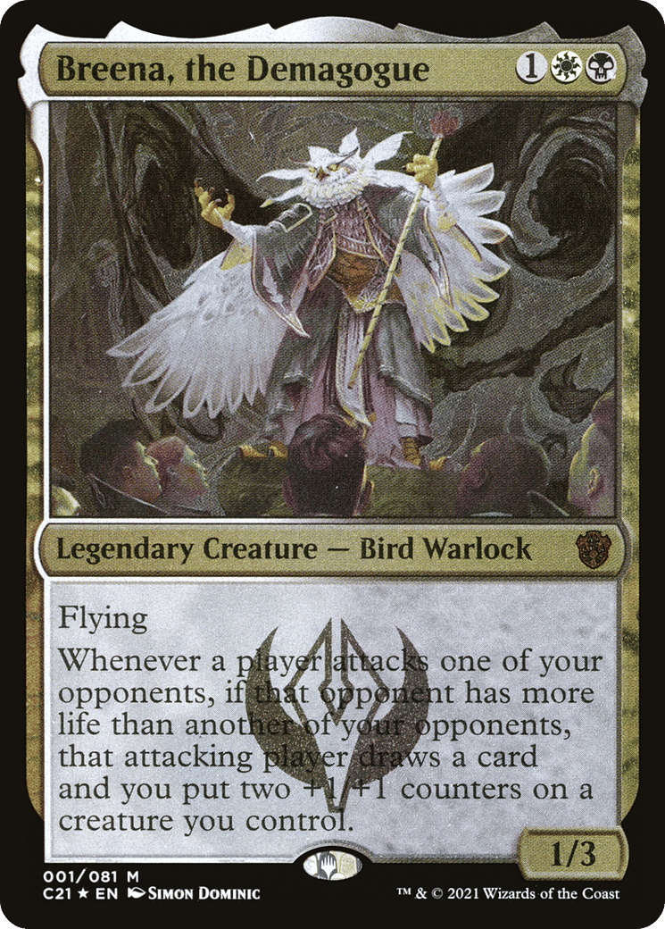 Breena, the Demagogue — Commander 2021 Display Commanders — Magic: The Gathering
